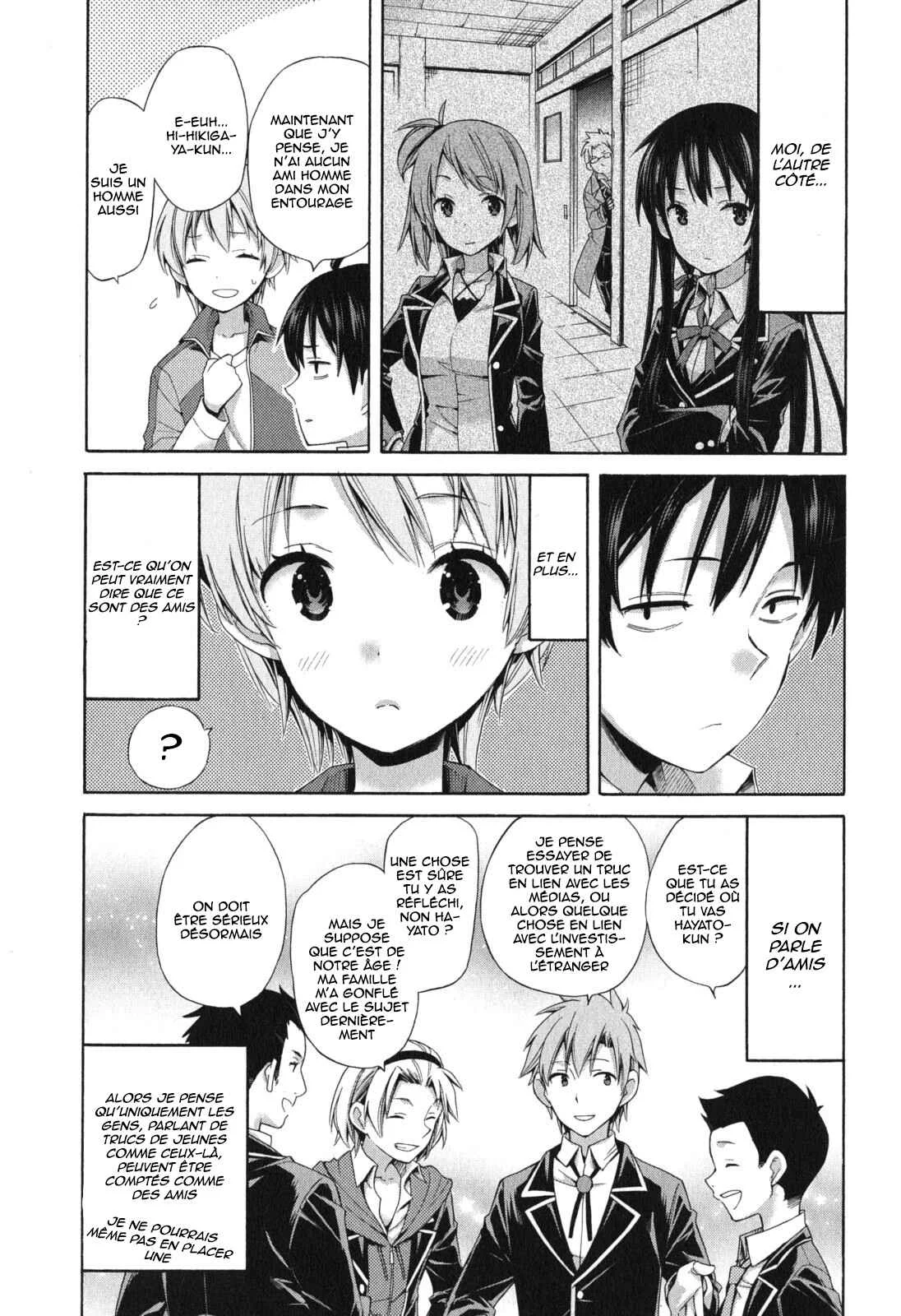 Yahari Ore no Seishun Love Come wa Machigatteiru.: Monologue Chapitre 9 - Page 18