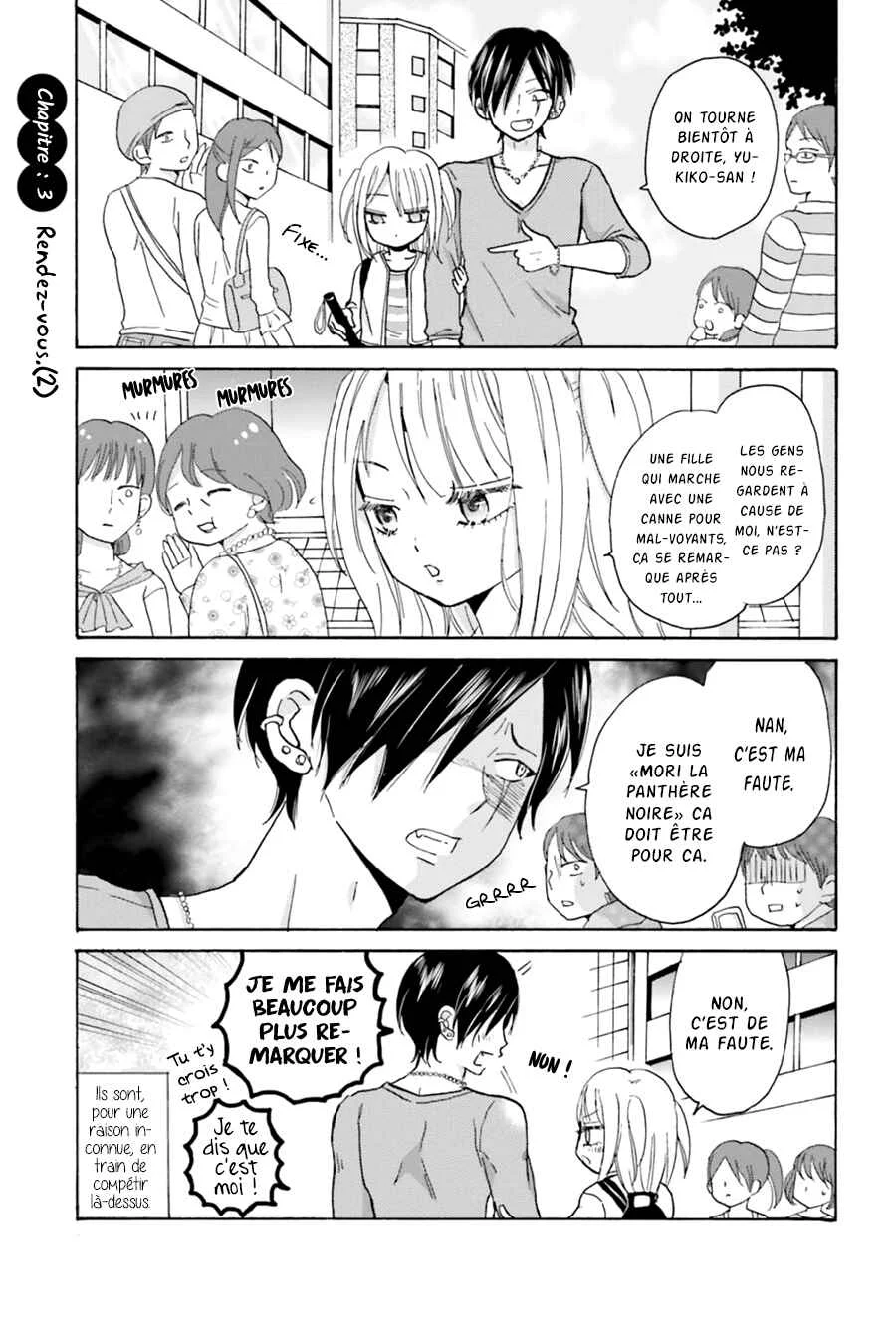 Yankee-kun to Hakujou Girl Chapitre 3 - Page 2