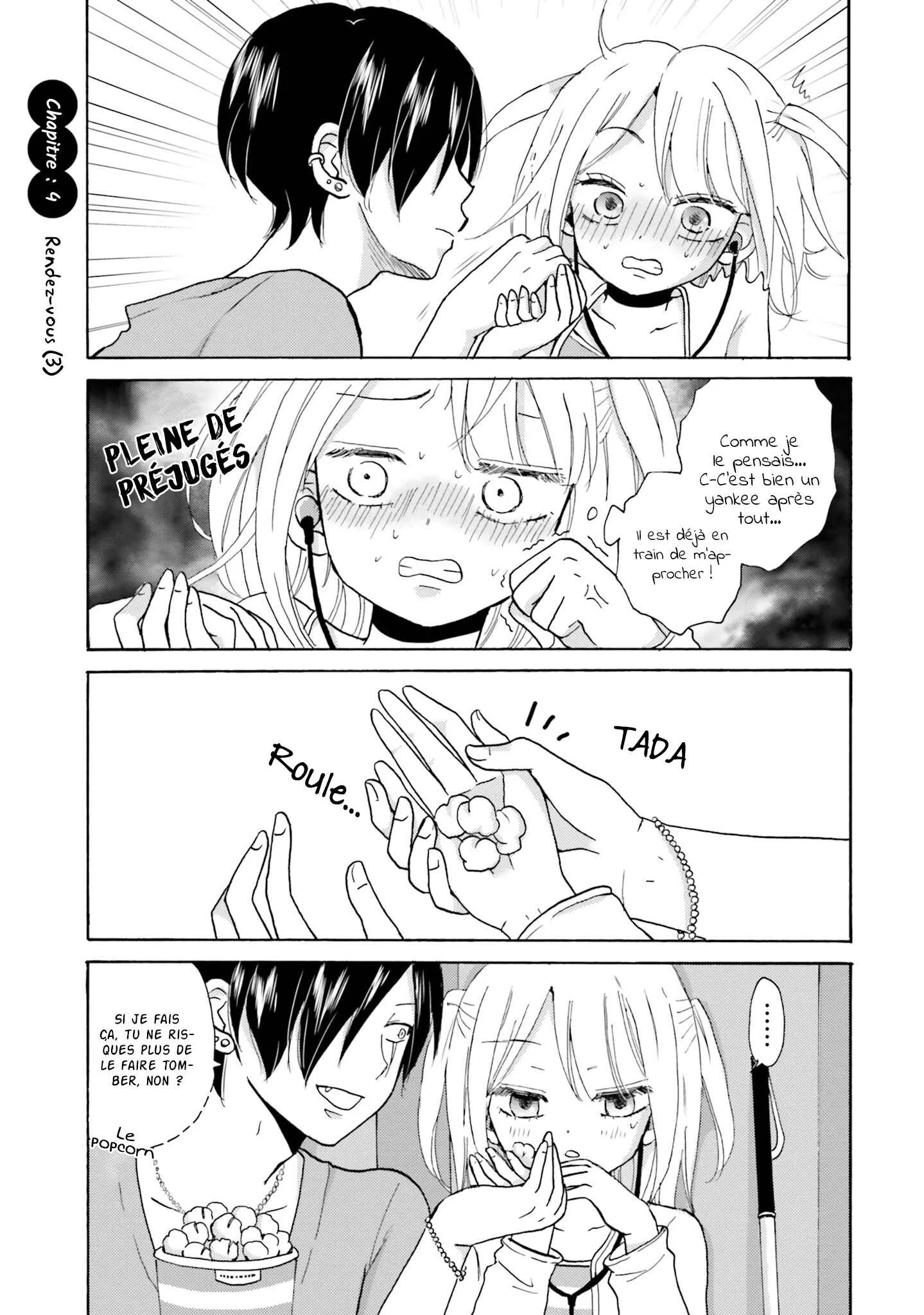 Yankee-kun to Hakujou Girl Chapitre 4 - Page 2