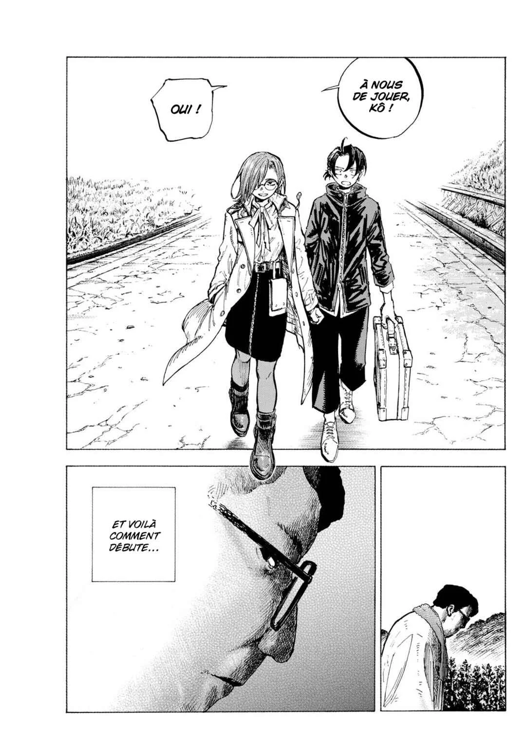 Yofukashi no Uta - Rakuen-hen Chapitre 1: Möbius - Page 16