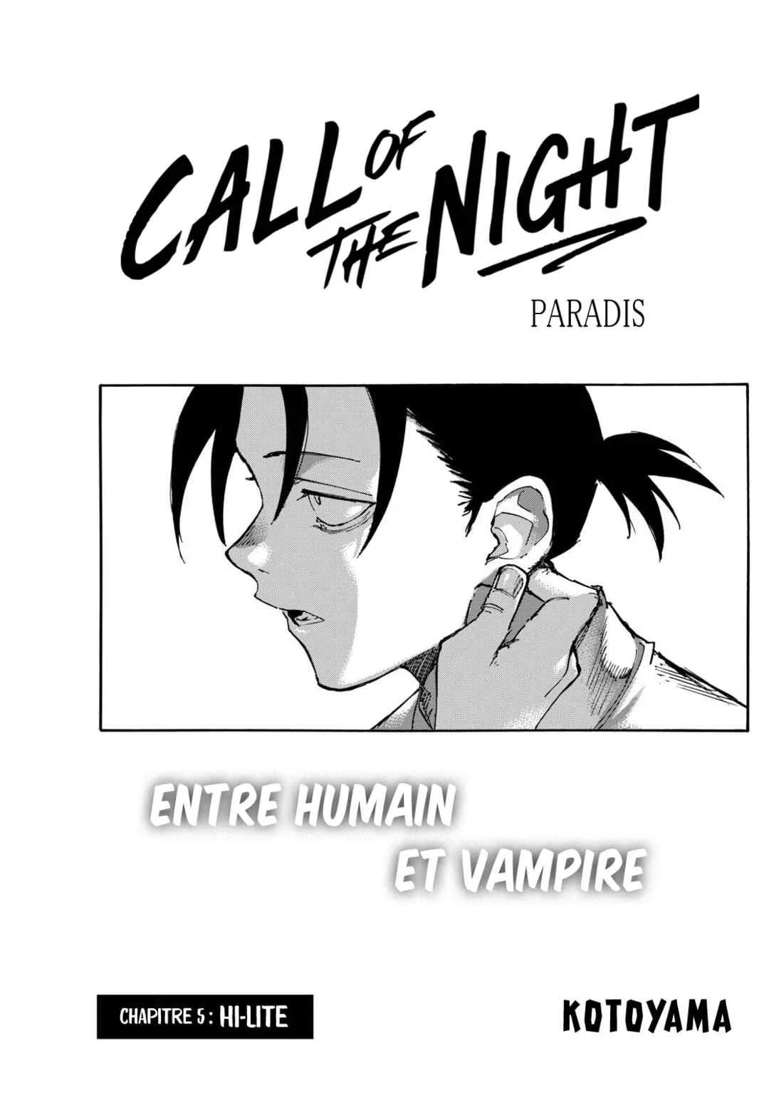 Yofukashi no Uta - Rakuen-hen Chapitre 5: HI-LITE - Page 3