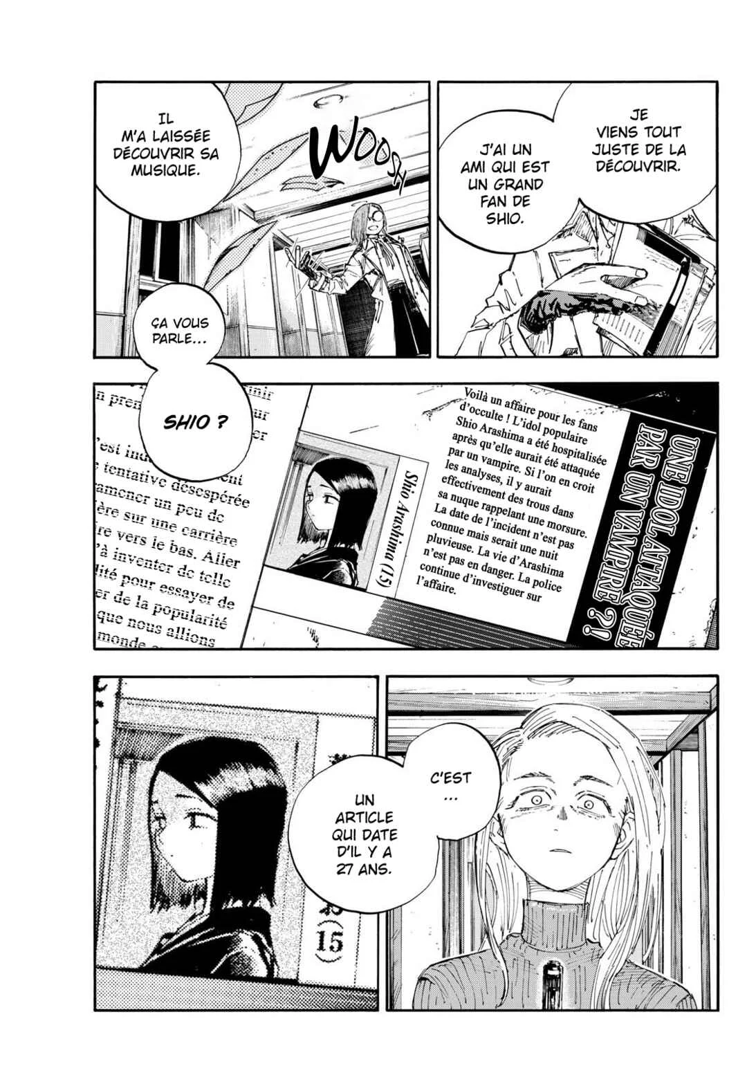 Yofukashi no Uta - Rakuen-hen Chapitre 7: Seven stars - Page 13