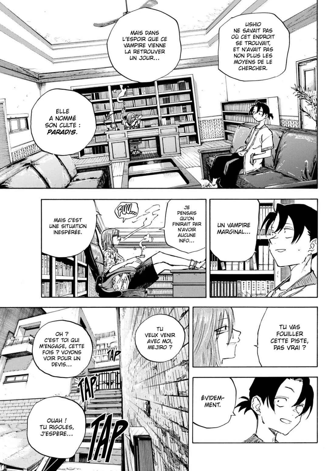 Yofukashi no Uta - Rakuen-hen Chapitre 8: Black Devil - Page 9
