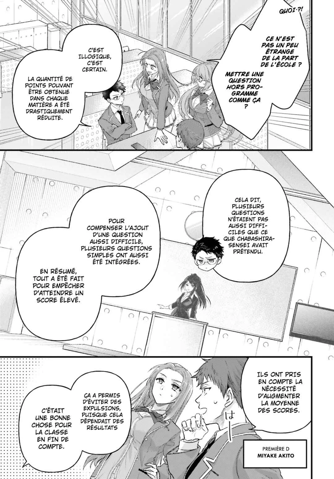 Youkoso Jitsuryoku Shijou Shugi no Kyoushitsu e 2-nensei-hen 2nd Stage Chapitre 1: Room 1 - Page 19