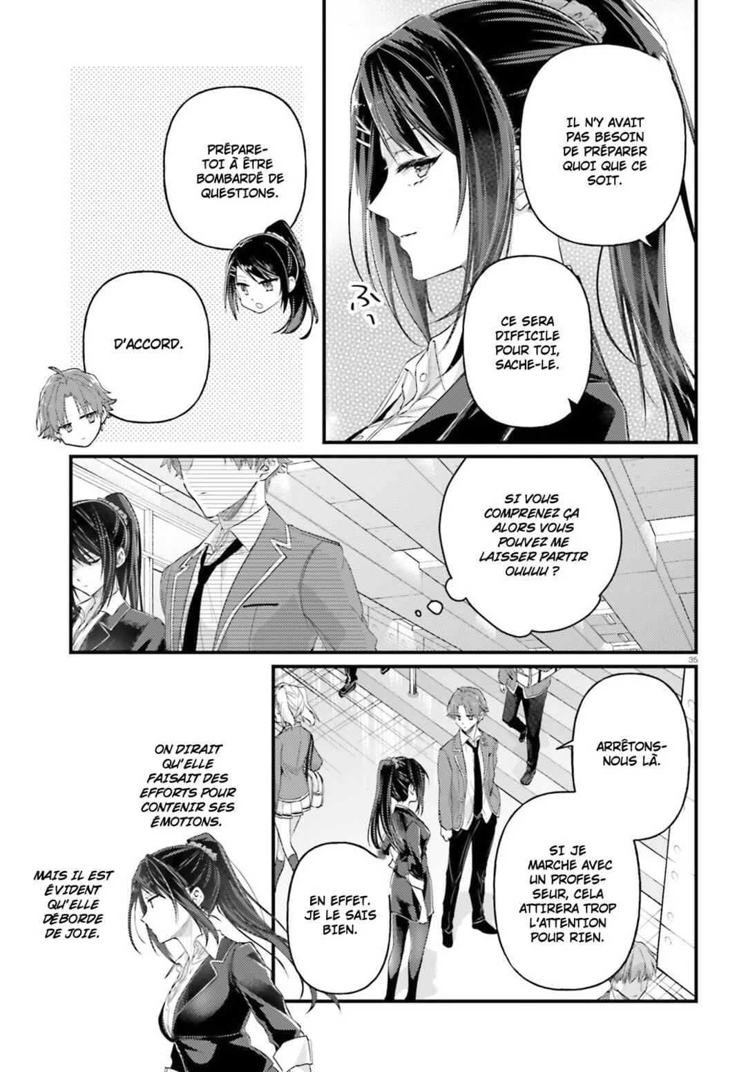 Youkoso Jitsuryoku Shijou Shugi no Kyoushitsu e 2-nensei-hen 2nd Stage Chapitre 1: Room 1 - Page 37