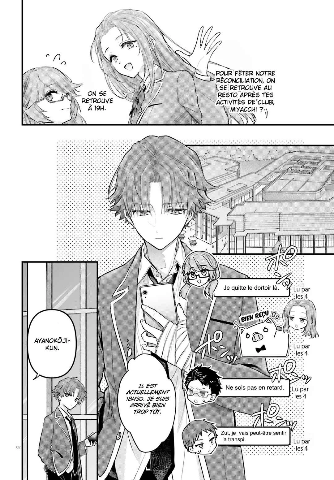 Youkoso Jitsuryoku Shijou Shugi no Kyoushitsu e 2-nensei-hen 2nd Stage Chapitre 4: Room 4 - Page 3