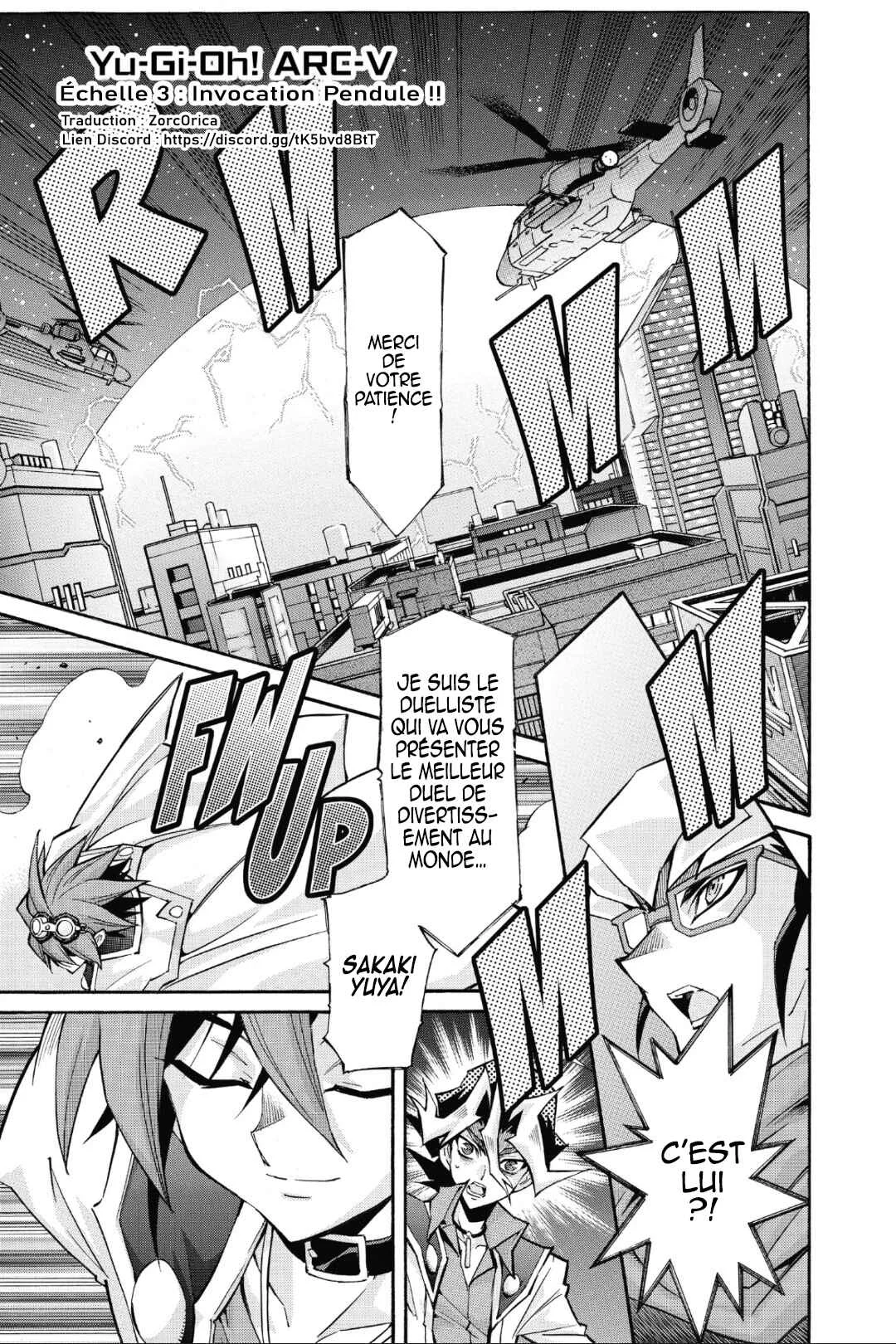 Yu☆Gi☆Oh! Arc-V Chapitre 3: Invocation Pendule !! - Page 1