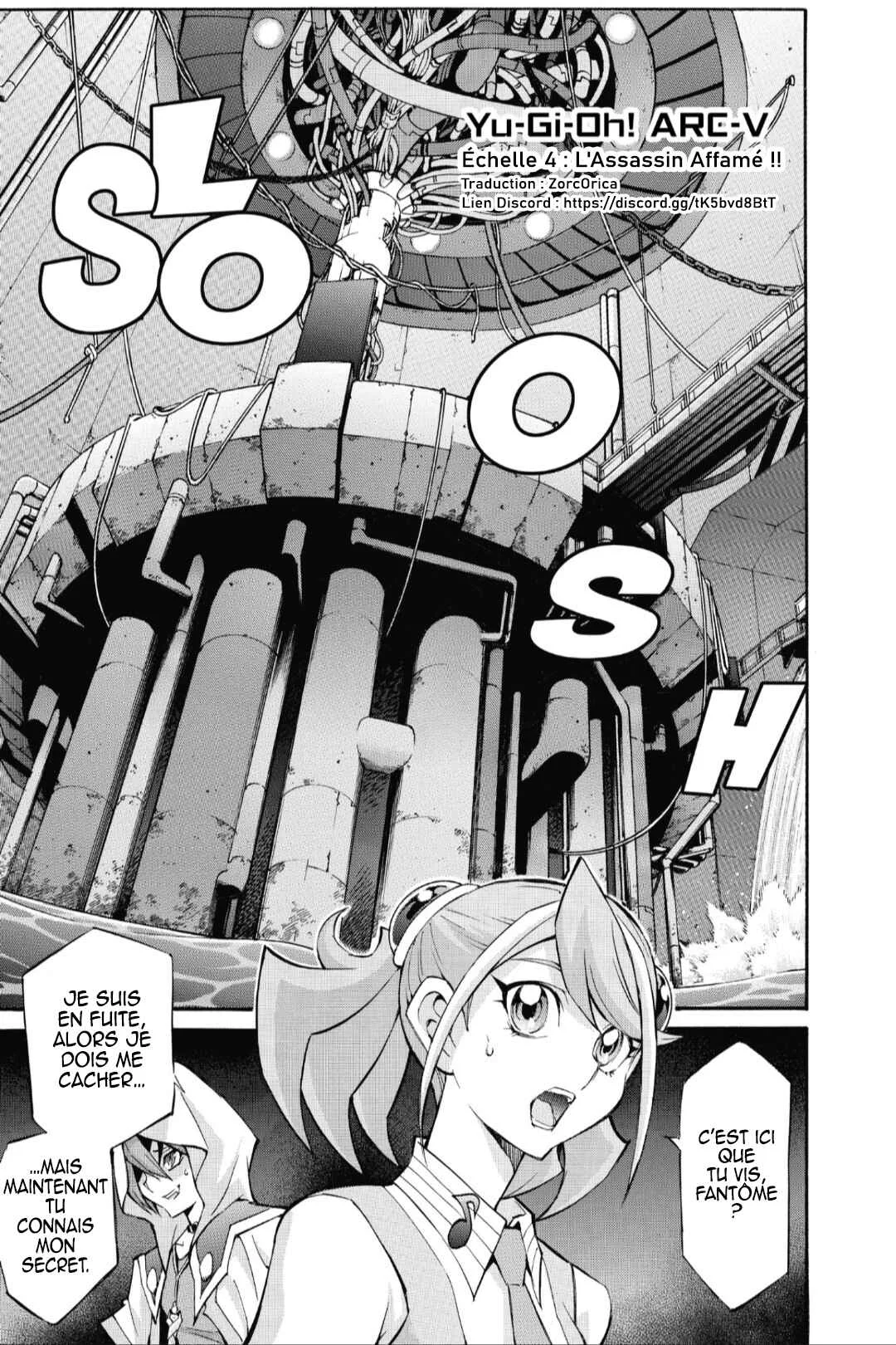 Yu☆Gi☆Oh! Arc-V Chapitre 4: L'Assassin Affamé !! - Page 1