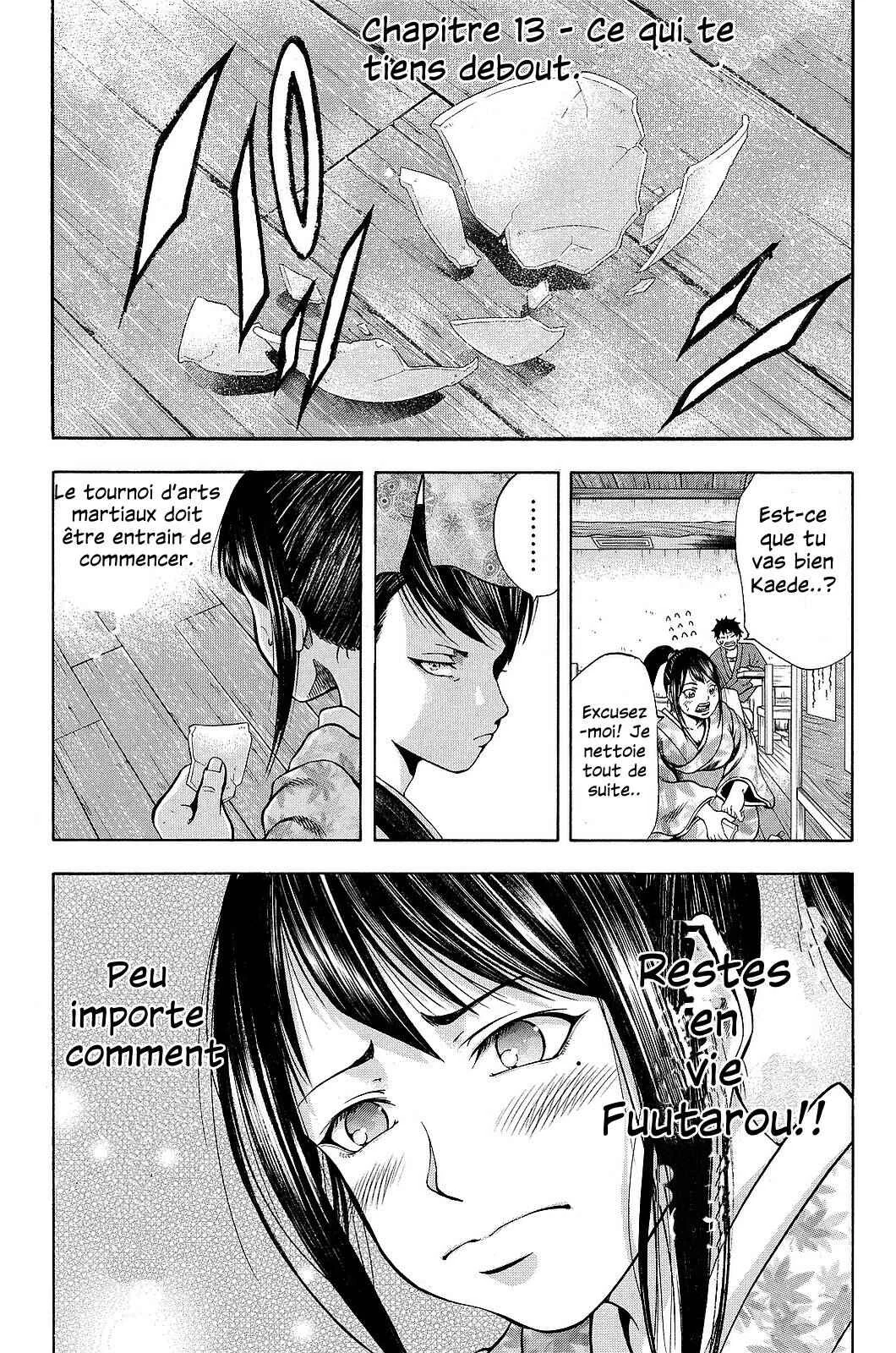 Yukikaze White Wind: The Legend of Meiji Era Martial Arts Chapitre 13: Chapitre 13 - Ce qui te tiens debout. - Page 1