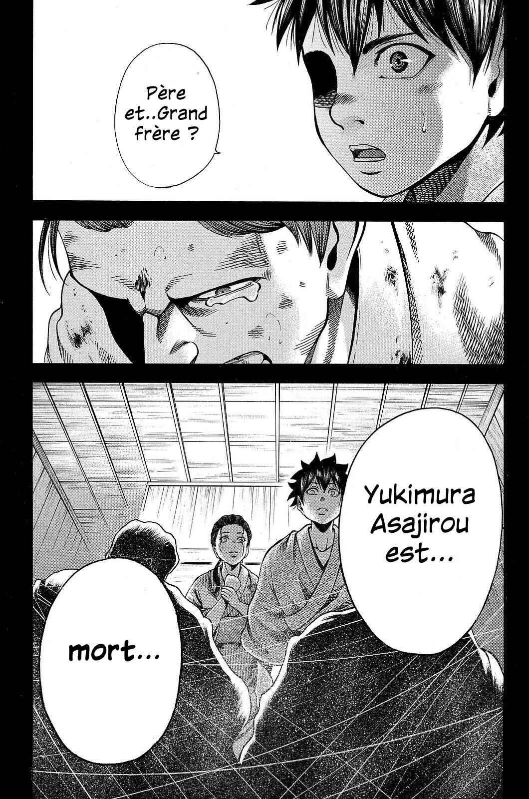 Yukikaze White Wind: The Legend of Meiji Era Martial Arts Chapitre 17: Chapitre 17 - Première partie du passé de Fuutarou - Page 11