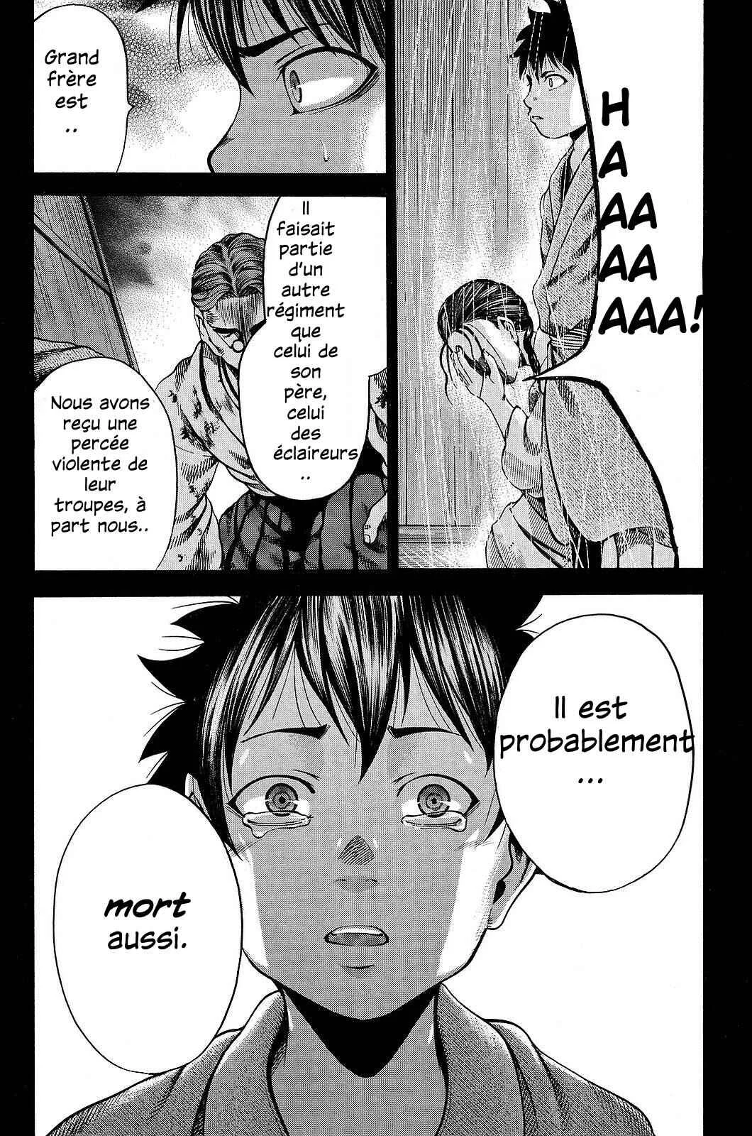 Yukikaze White Wind: The Legend of Meiji Era Martial Arts Chapitre 17: Chapitre 17 - Première partie du passé de Fuutarou - Page 12