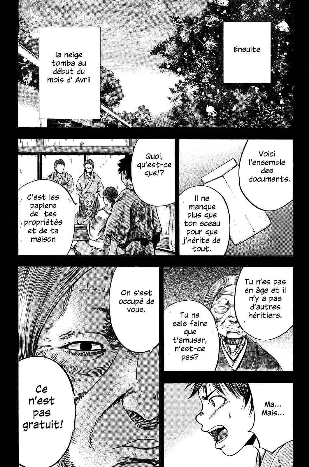 Yukikaze White Wind: The Legend of Meiji Era Martial Arts Chapitre 17: Chapitre 17 - Première partie du passé de Fuutarou - Page 13