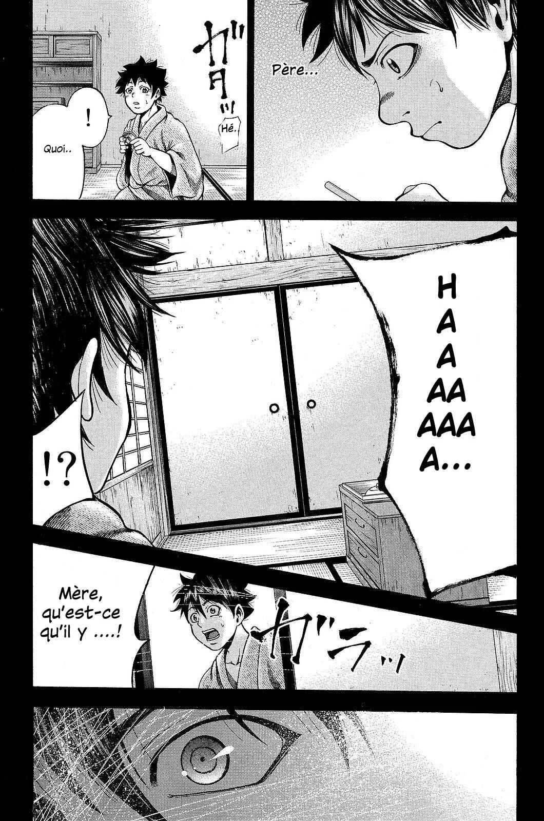 Yukikaze White Wind: The Legend of Meiji Era Martial Arts Chapitre 17: Chapitre 17 - Première partie du passé de Fuutarou - Page 15