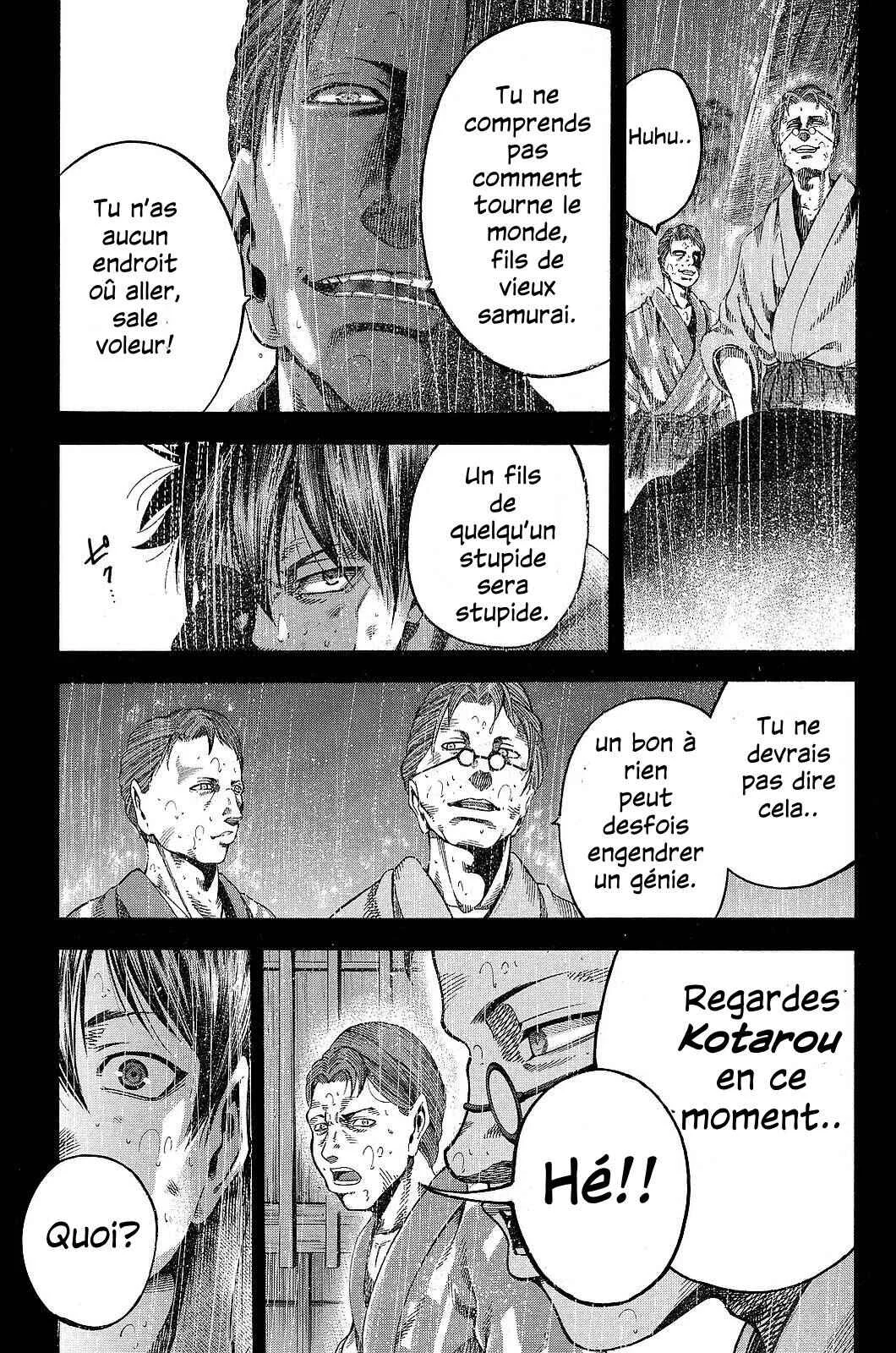 Yukikaze White Wind: The Legend of Meiji Era Martial Arts Chapitre 18: Chapitre 18 - Deuxième partie du passé de Fuutarou - Page 5