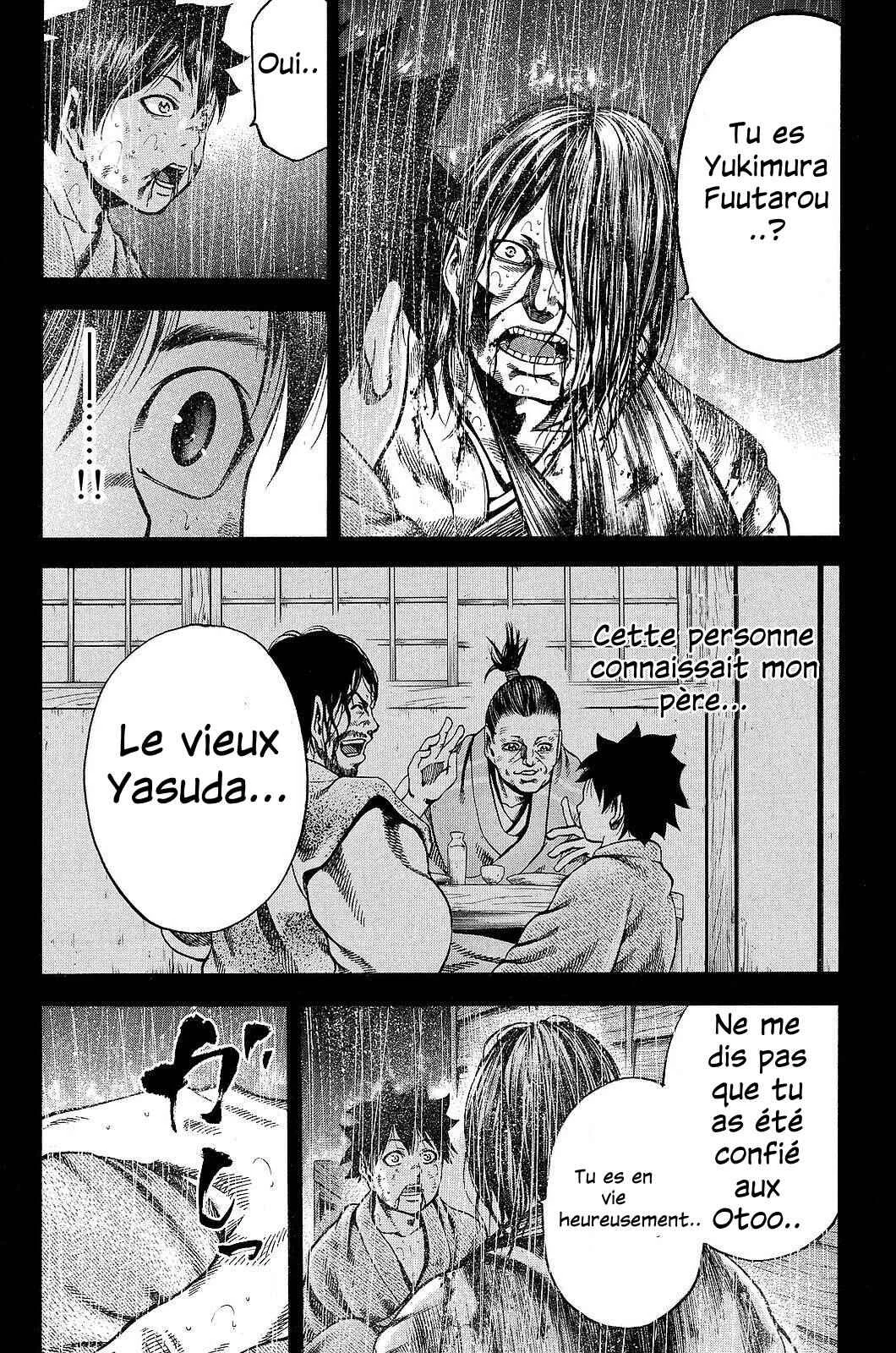 Yukikaze White Wind: The Legend of Meiji Era Martial Arts Chapitre 18: Chapitre 18 - Deuxième partie du passé de Fuutarou - Page 14