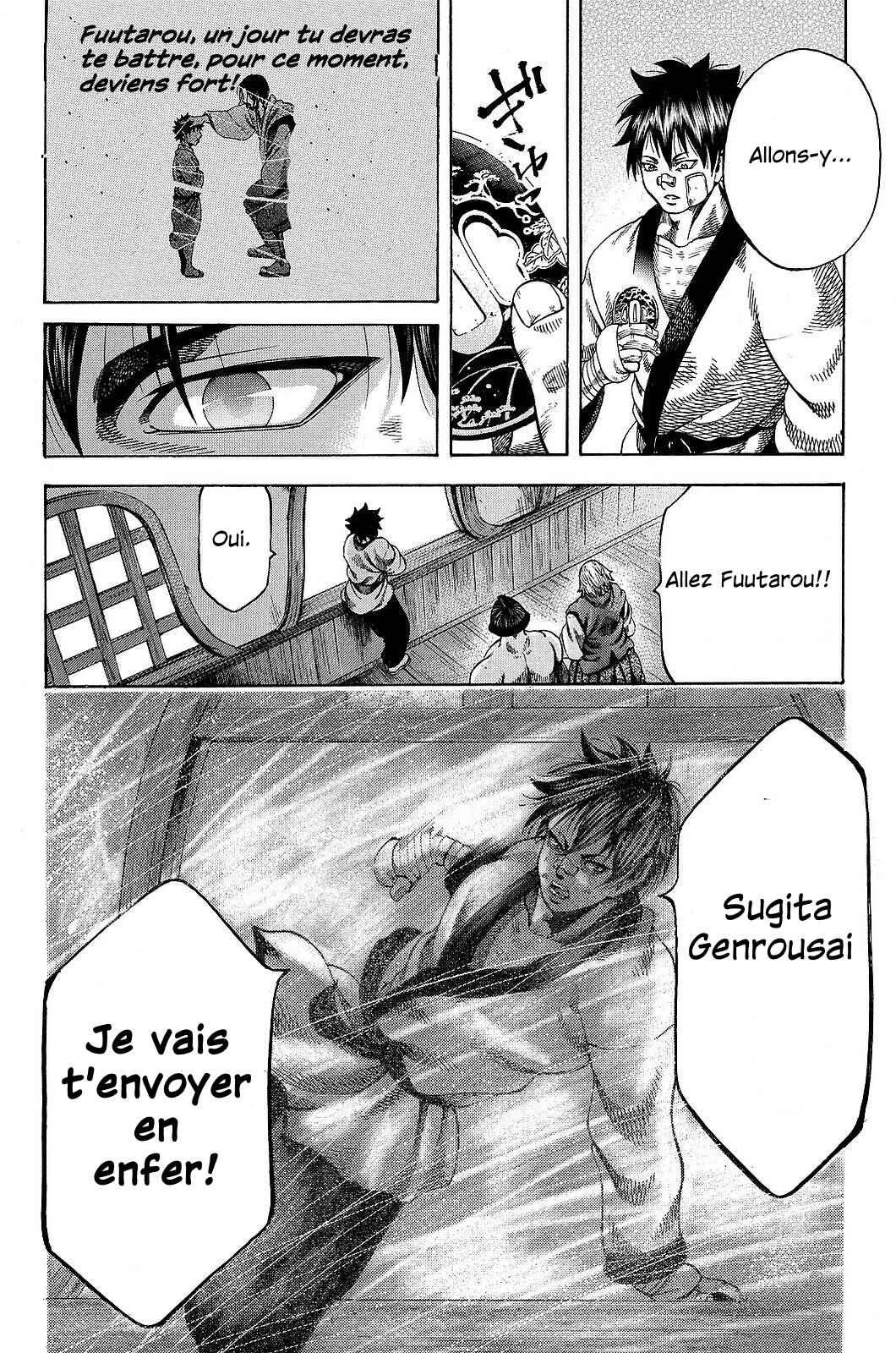 Yukikaze White Wind: The Legend of Meiji Era Martial Arts Chapitre 21: Chapitre 21 - Les quatres puissants guerriers qualifiés - Page 16