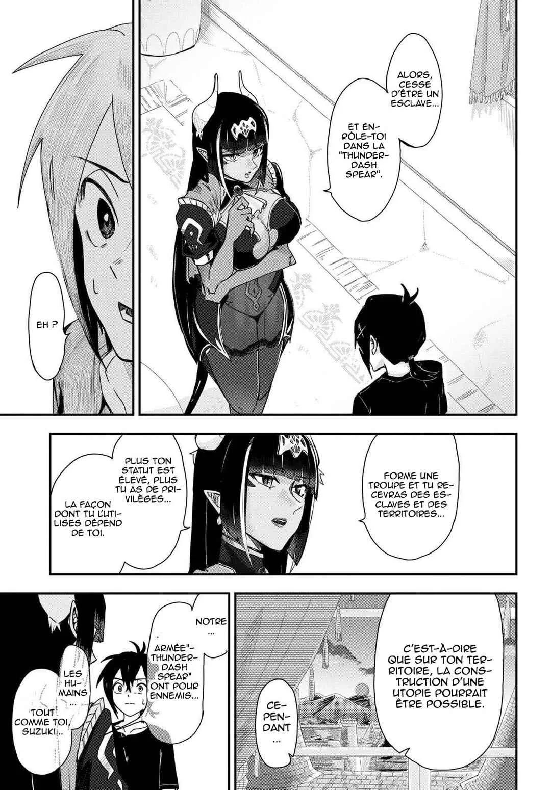 Zangyaku Sugiru Isekai demo Suzuki wa Kawaii Chapitre 5 - Page 35