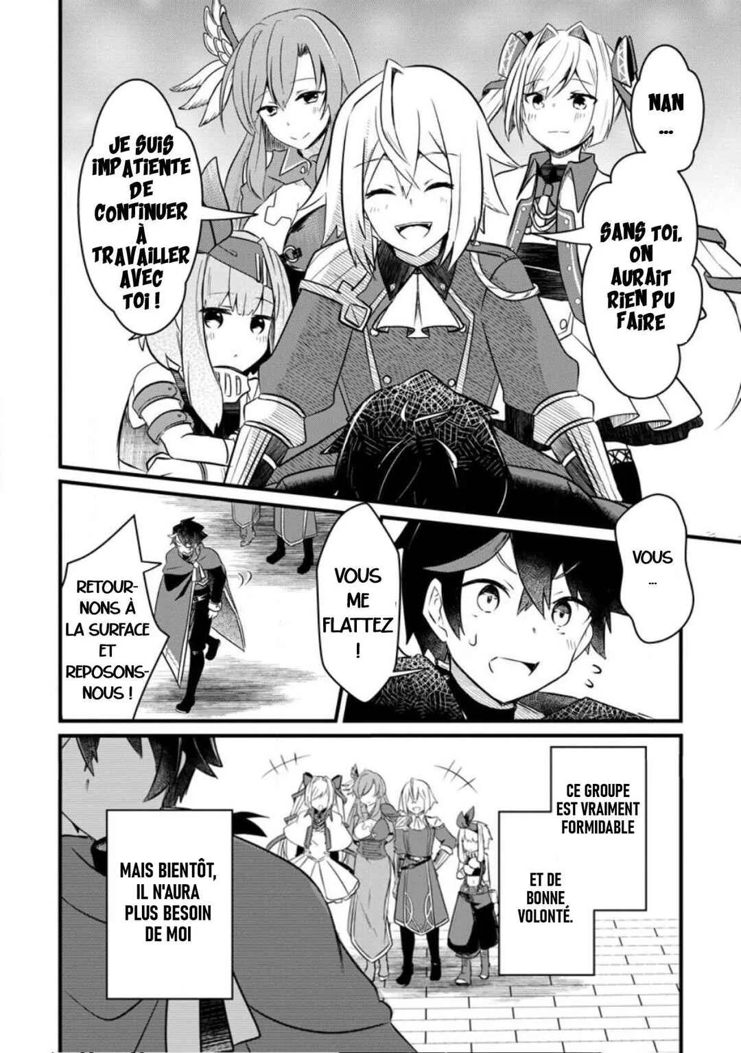 Zatsuyougakari Ken Shien Jutsushi wa Party Tsuihou ni Akogareru: Seken wa Tsuihou Boom nanoni, Ore o Kadai Hyouka Suru Party Member-tachi ga Kesshite Tebanasou to shitekurenai Chapitre 1 - Page 35