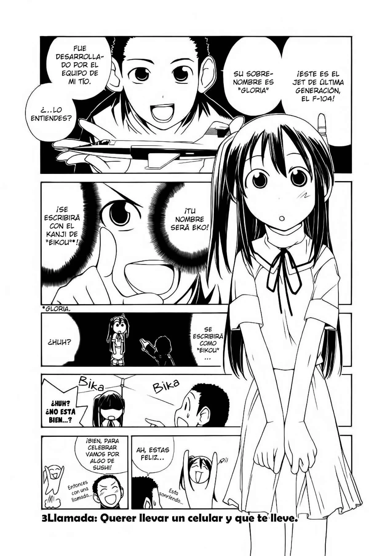 090 - Eko to Issho Capítulo 3: Querer llevar un celular y que te lleve - Page 2