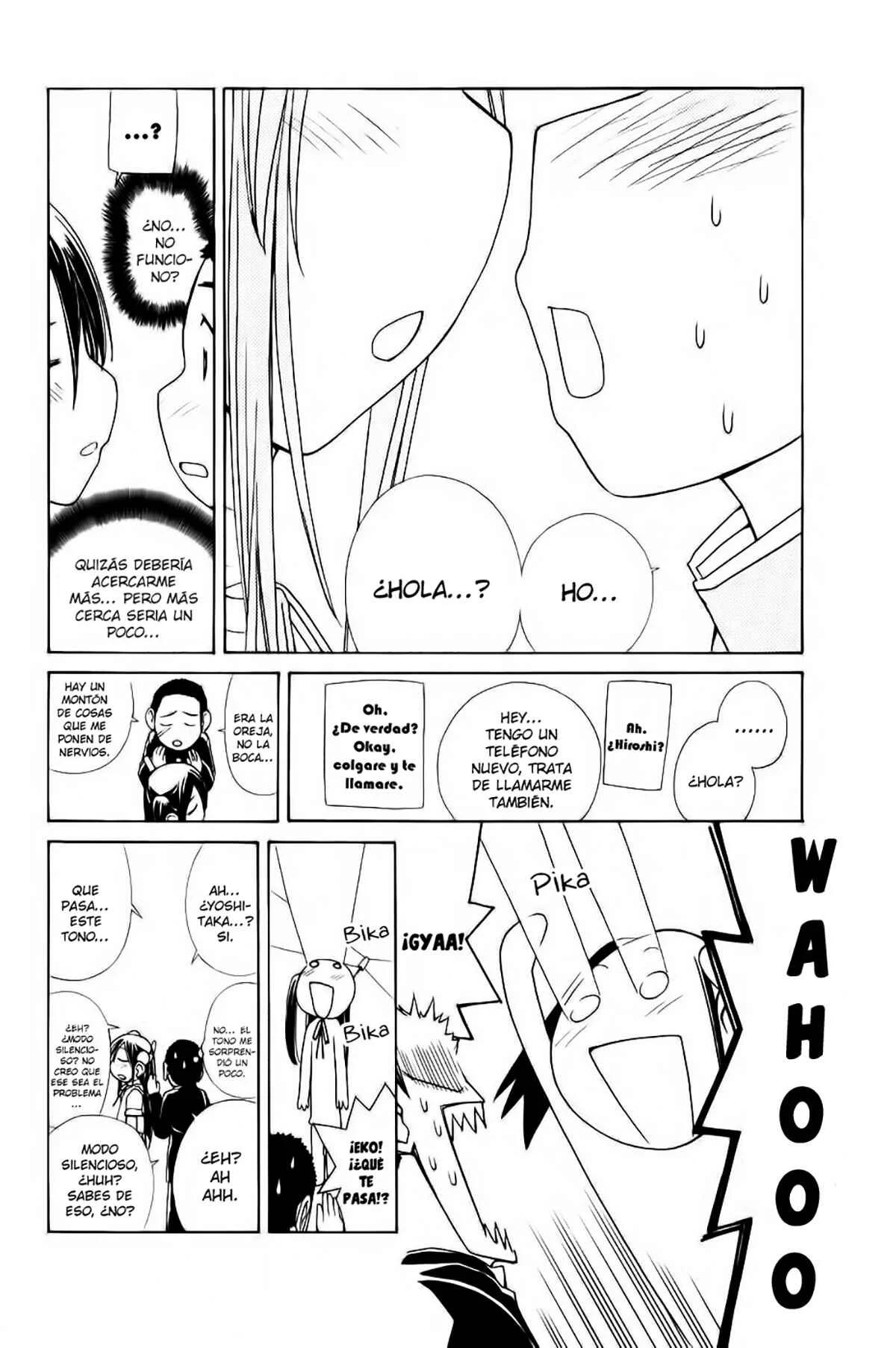 090 - Eko to Issho Capítulo 3: Querer llevar un celular y que te lleve - Page 7