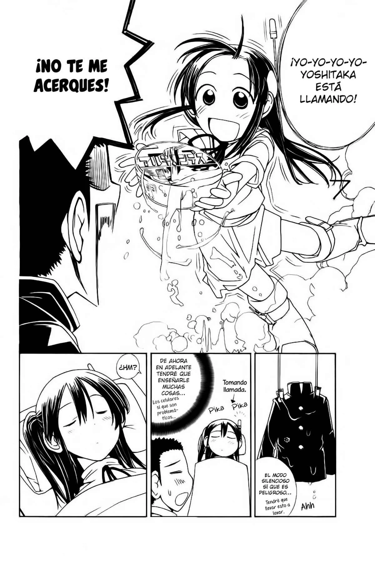 090 - Eko to Issho Capítulo 3: Querer llevar un celular y que te lleve - Page 9