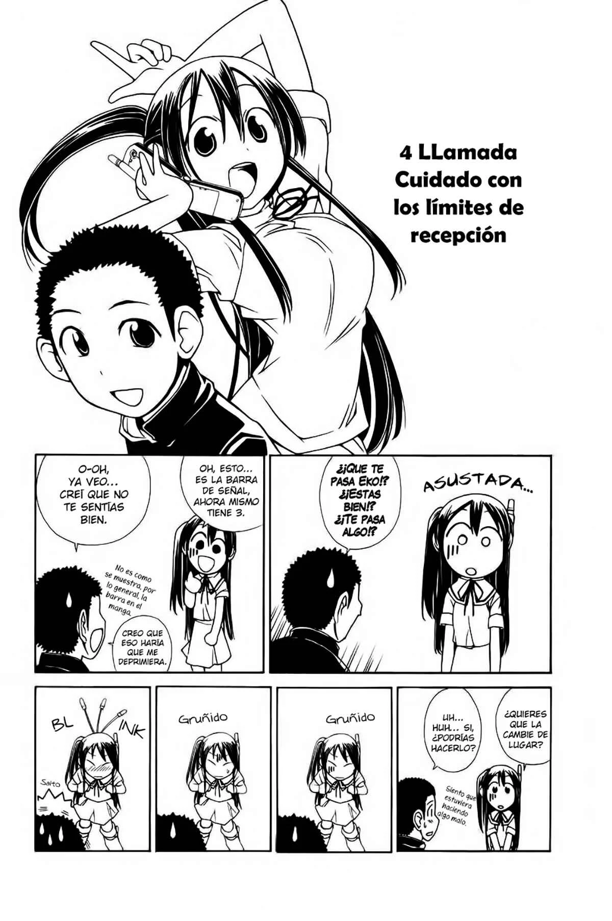090 - Eko to Issho Capítulo 4: Cuidado con los límites de recepción - Page 2