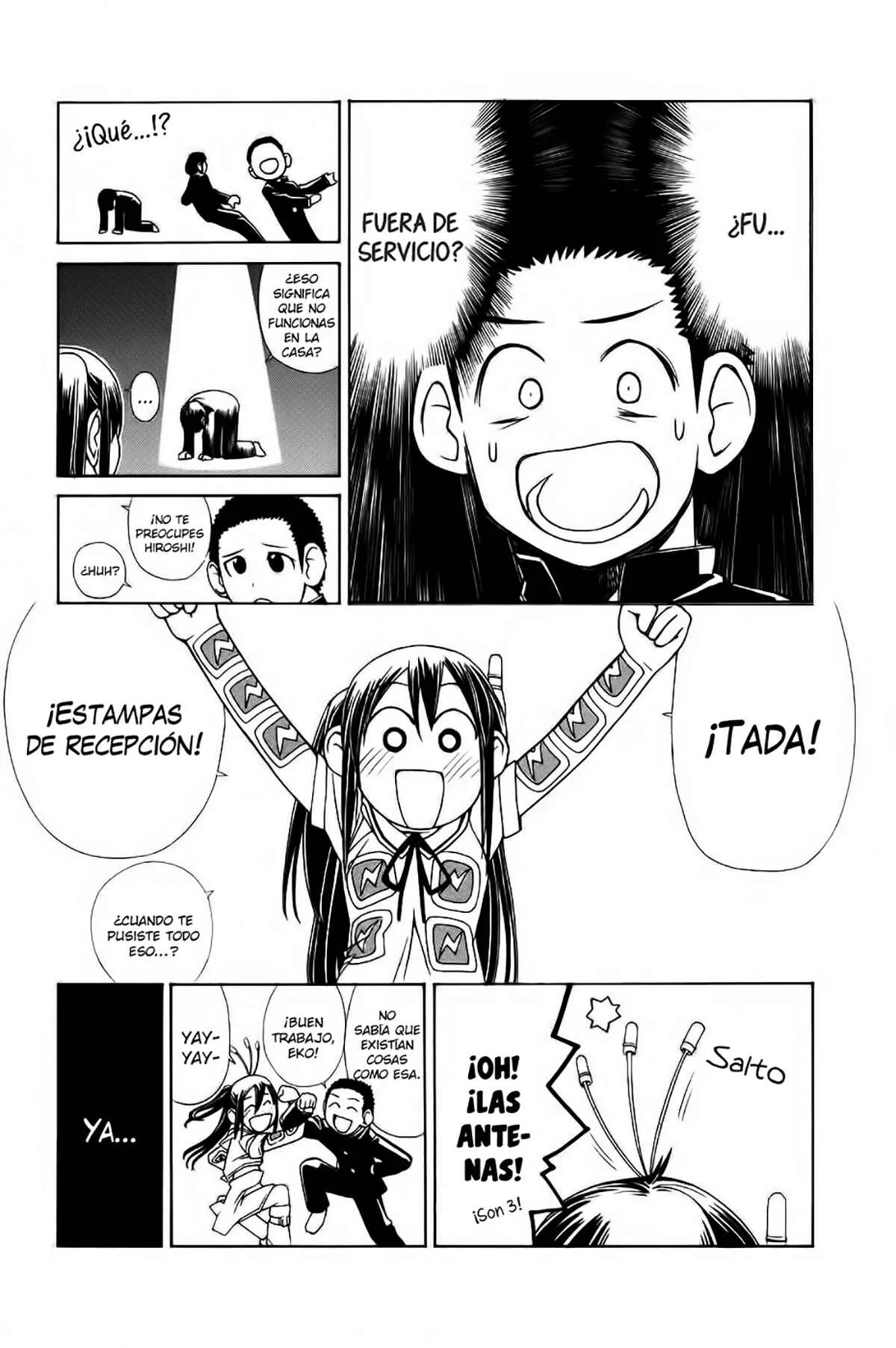 090 - Eko to Issho Capítulo 4: Cuidado con los límites de recepción - Page 4