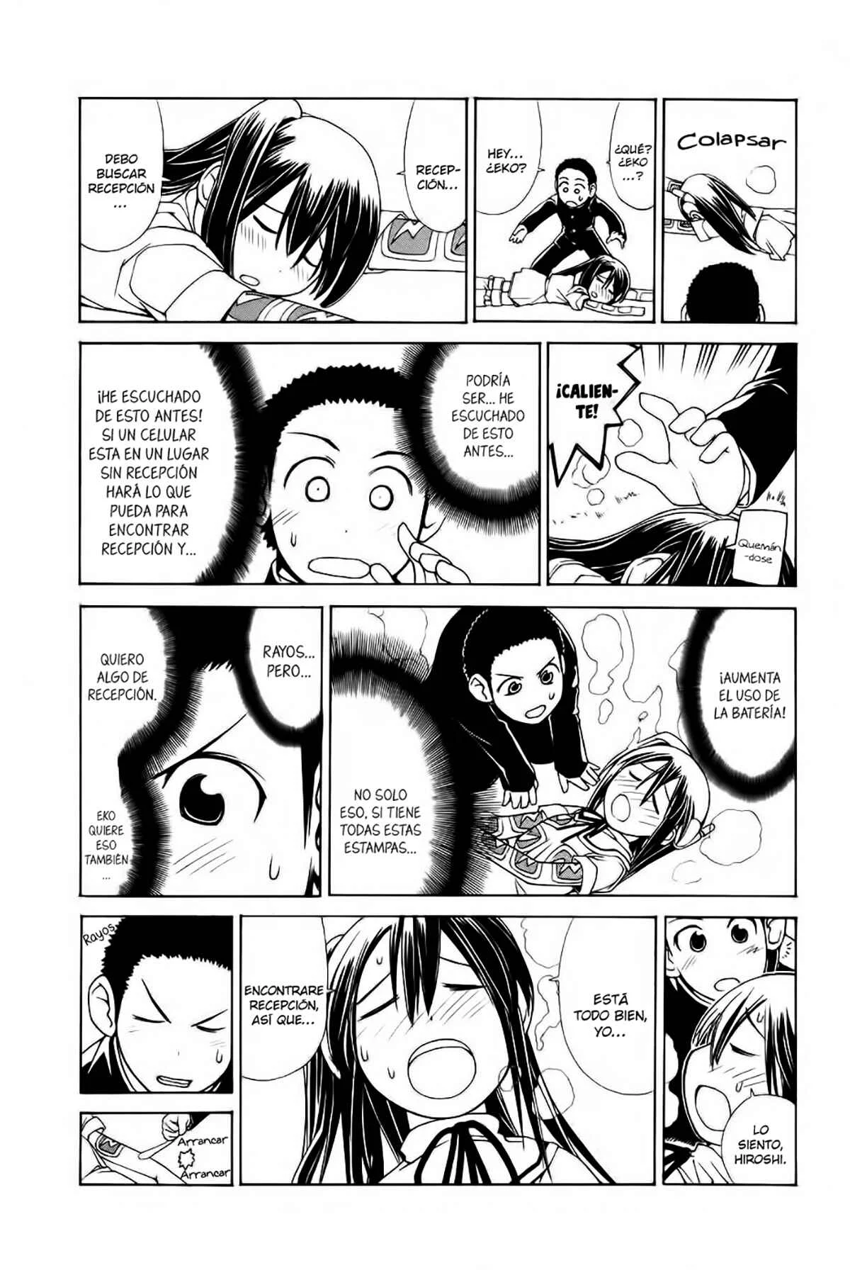 090 - Eko to Issho Capítulo 4: Cuidado con los límites de recepción - Page 5