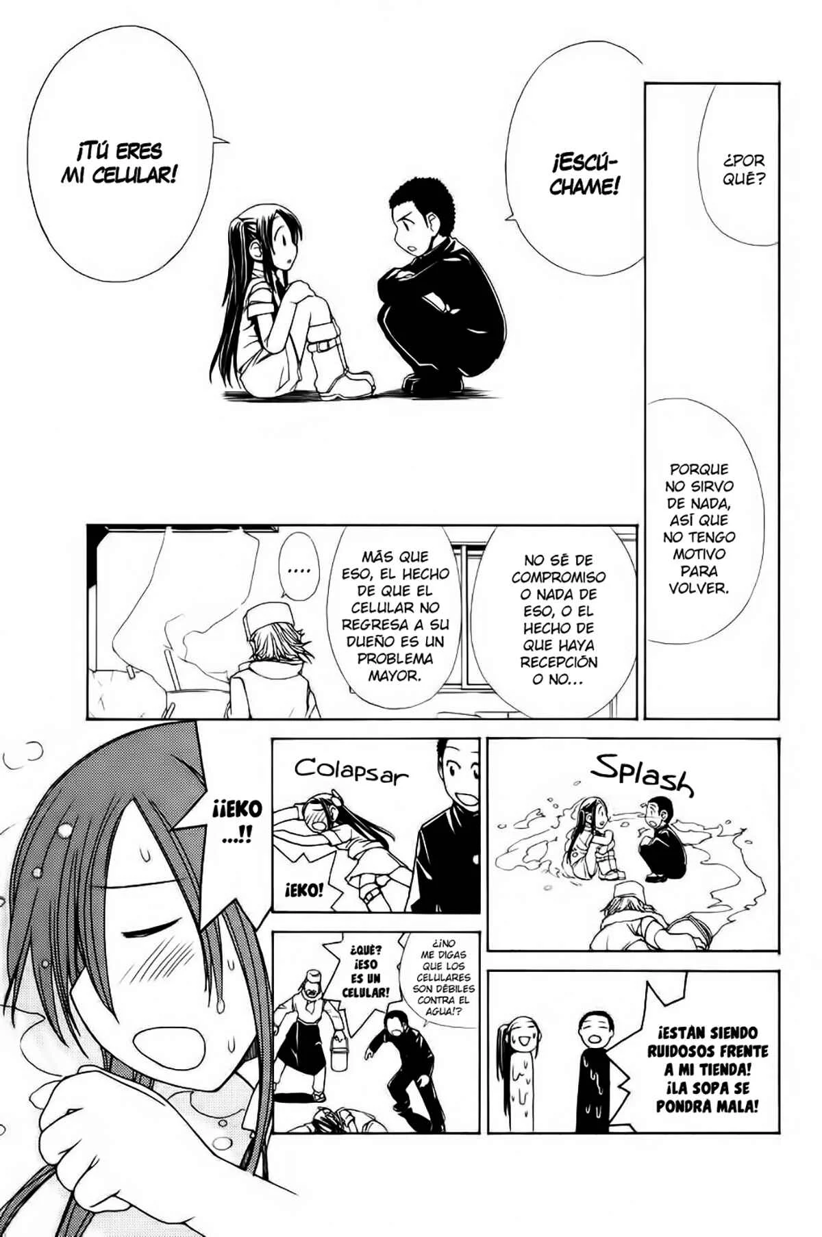 090 - Eko to Issho Capítulo 4: Cuidado con los límites de recepción - Page 9