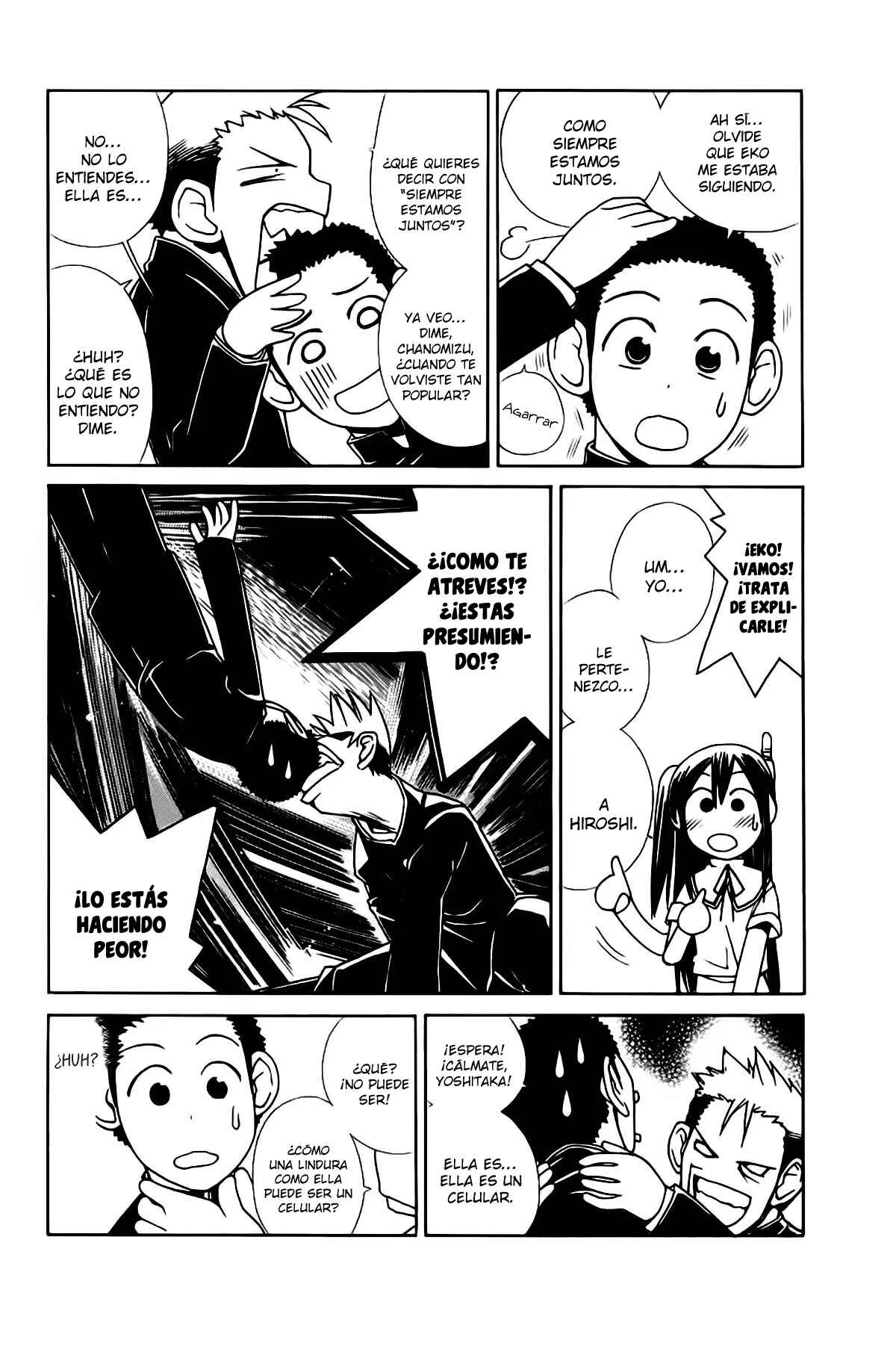 090 - Eko to Issho Capítulo 5: Si tienes un celular, muestraselo a tus amigos - Page 3