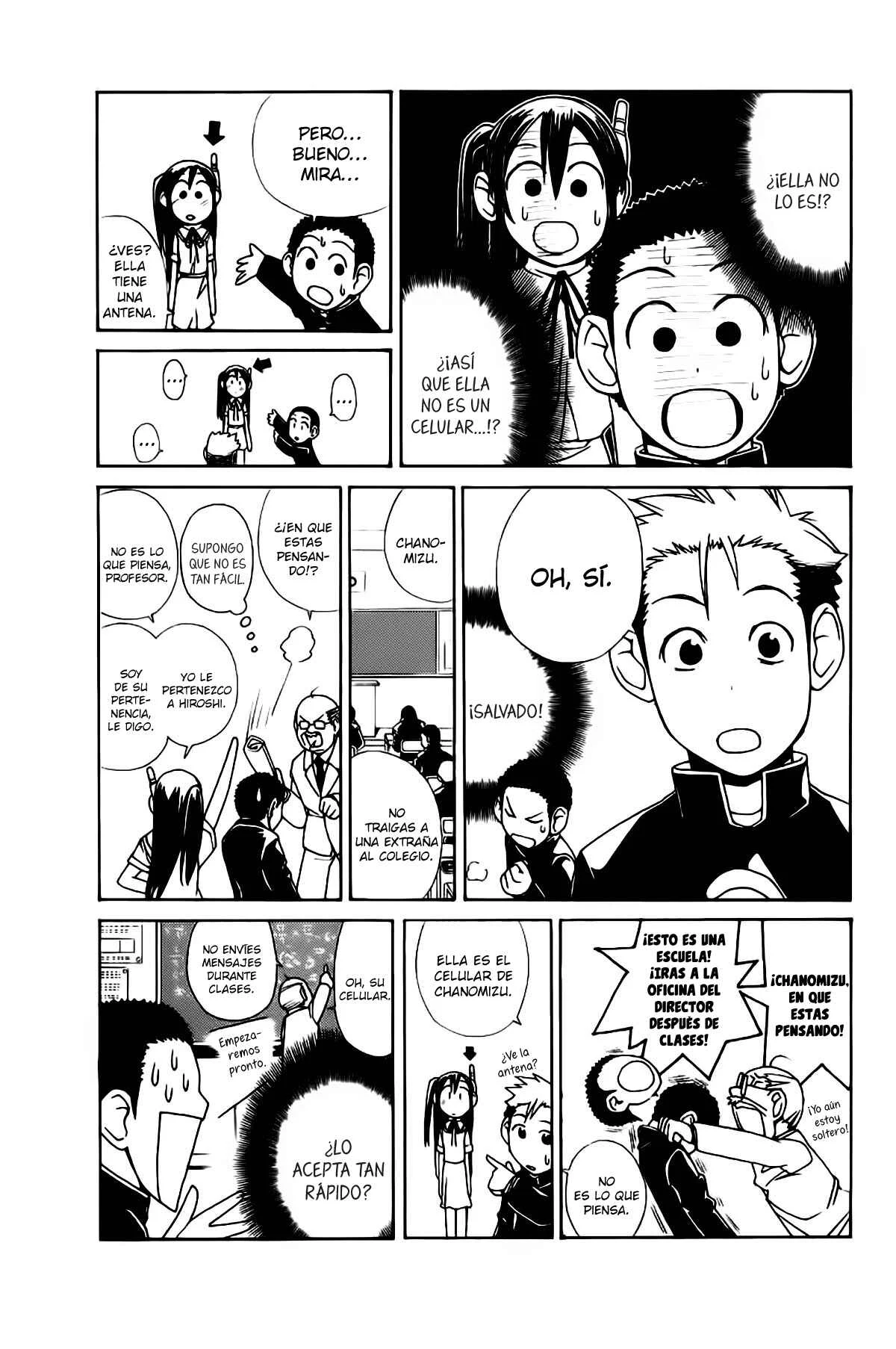 090 - Eko to Issho Capítulo 5: Si tienes un celular, muestraselo a tus amigos - Page 4