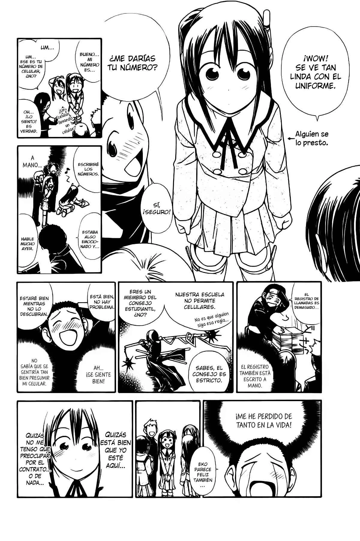090 - Eko to Issho Capítulo 5: Si tienes un celular, muestraselo a tus amigos - Page 5