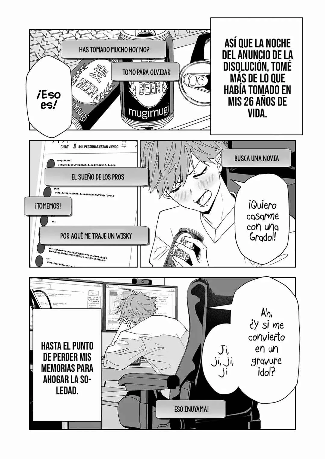 100-nen no Oshi Capítulo 1: Te apoyaré por el resto de mi vida - Page 10