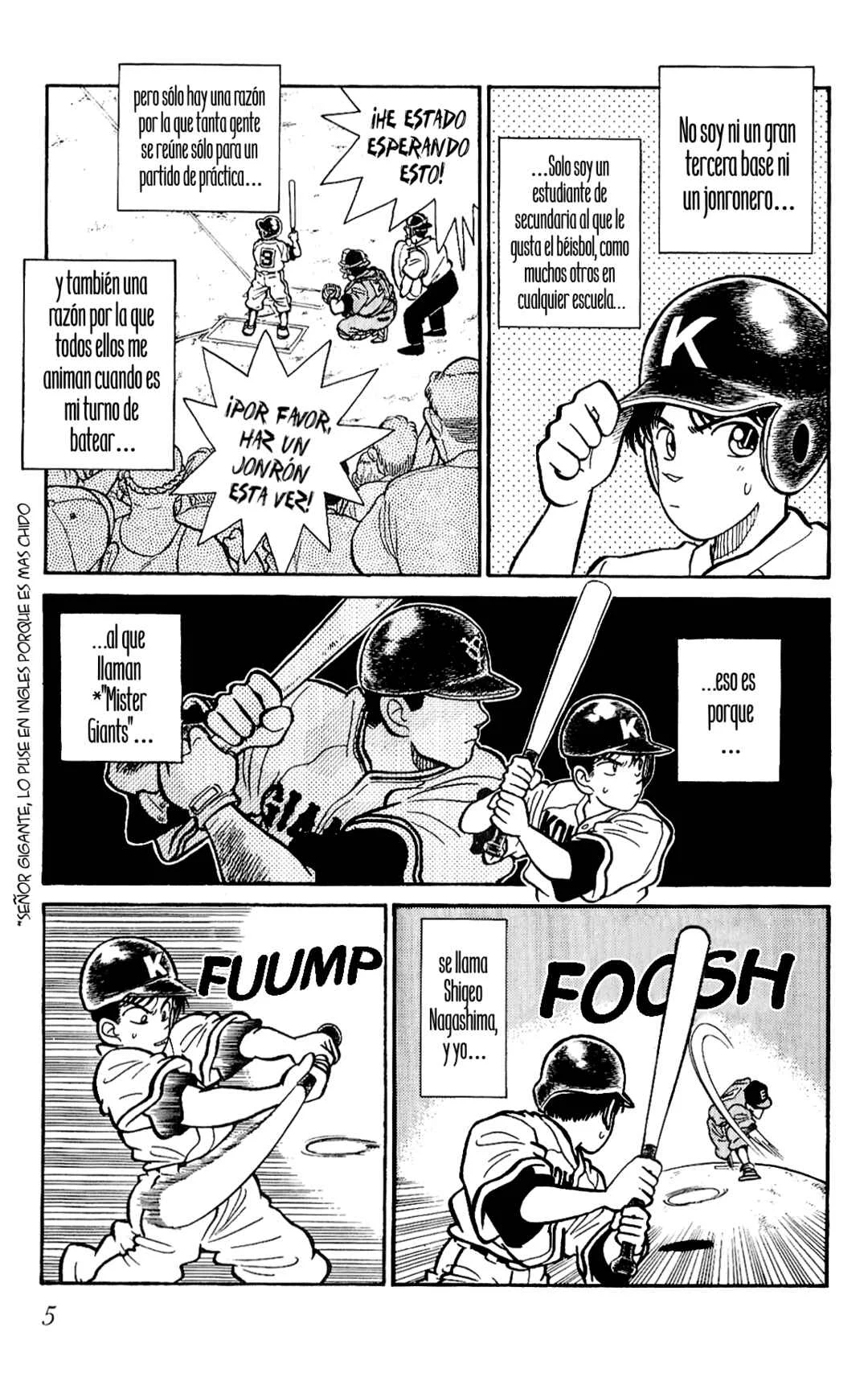 3rd Base 4th Capítulo 1: El bate milagroso  - Page 4