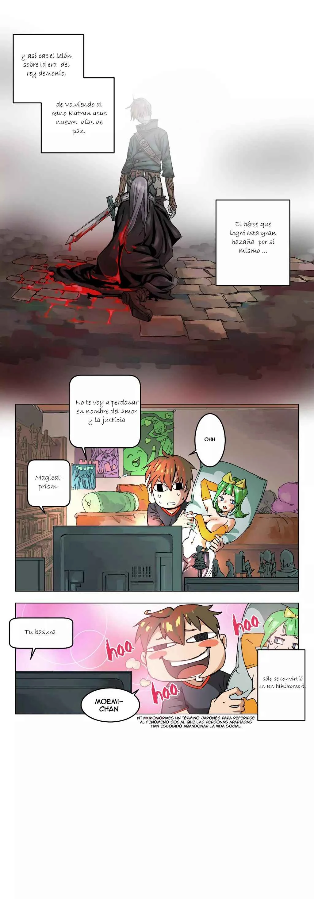 4 Cut Hero Capítulo 1: prologo - Page 3