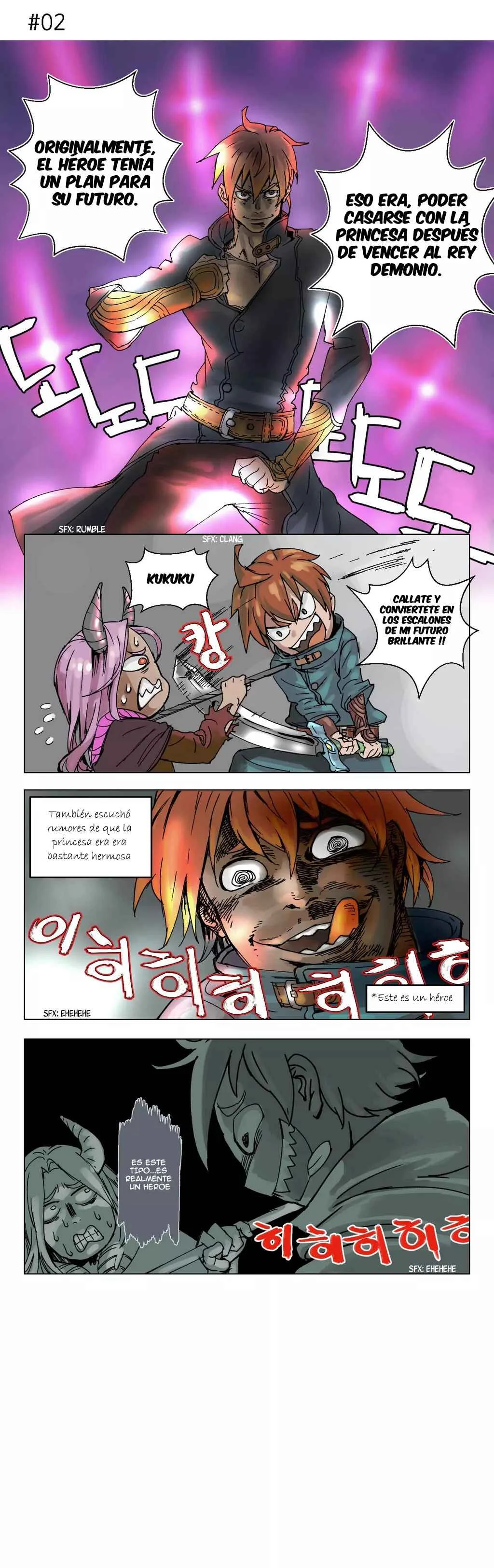 4 Cut Hero Capítulo 1: prologo - Page 4