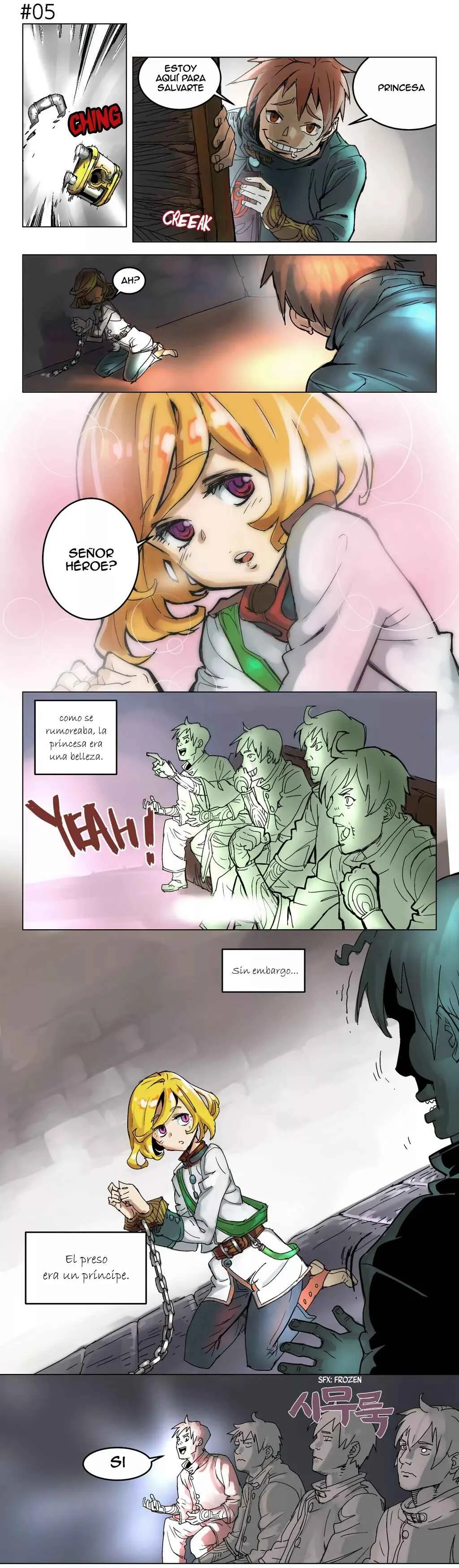 4 Cut Hero Capítulo 1: prologo - Page 7