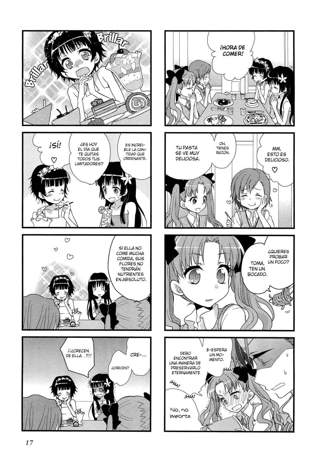 4-koma Koushiki Anthology - Toaru Kagaku no Railgun x Toaru Majutsu no Index Capítulo 2: Te quiero, te quiero, te quiero mucho Onee-sama - Page 6
