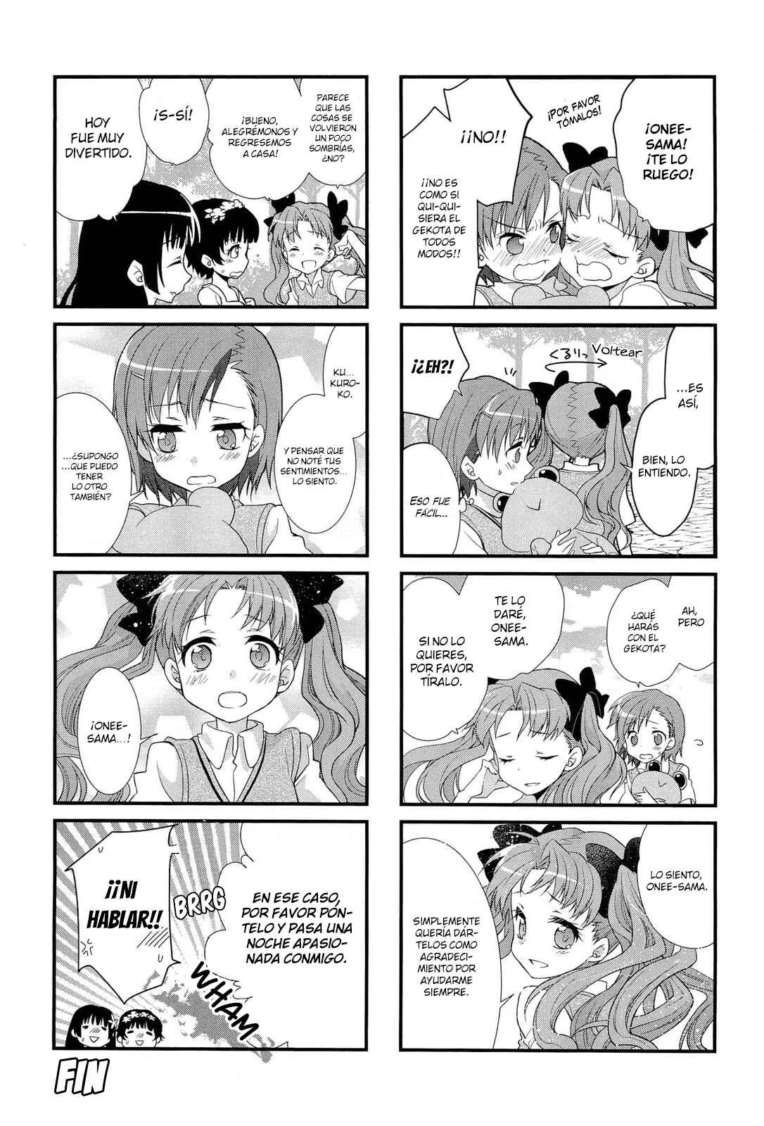 4-koma Koushiki Anthology - Toaru Kagaku no Railgun x Toaru Majutsu no Index Capítulo 2: Te quiero, te quiero, te quiero mucho Onee-sama - Page 8