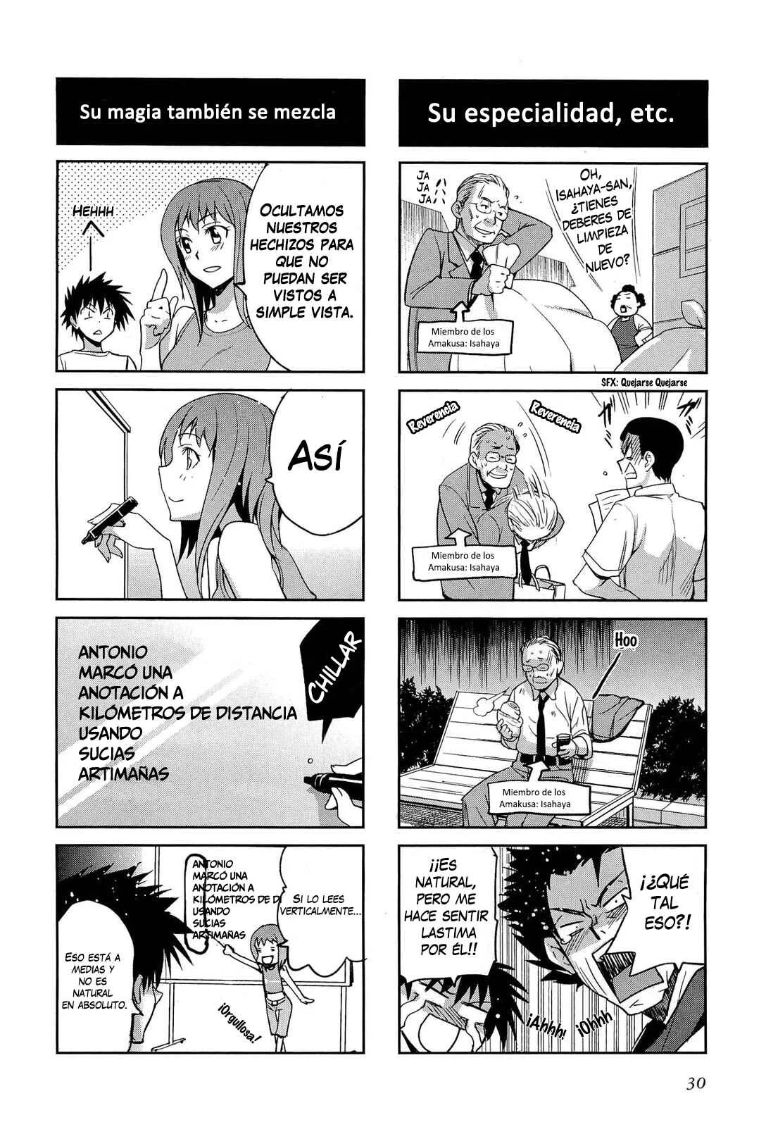 4-koma Koushiki Anthology - Toaru Kagaku no Railgun x Toaru Majutsu no Index Capítulo 4 - Page 3
