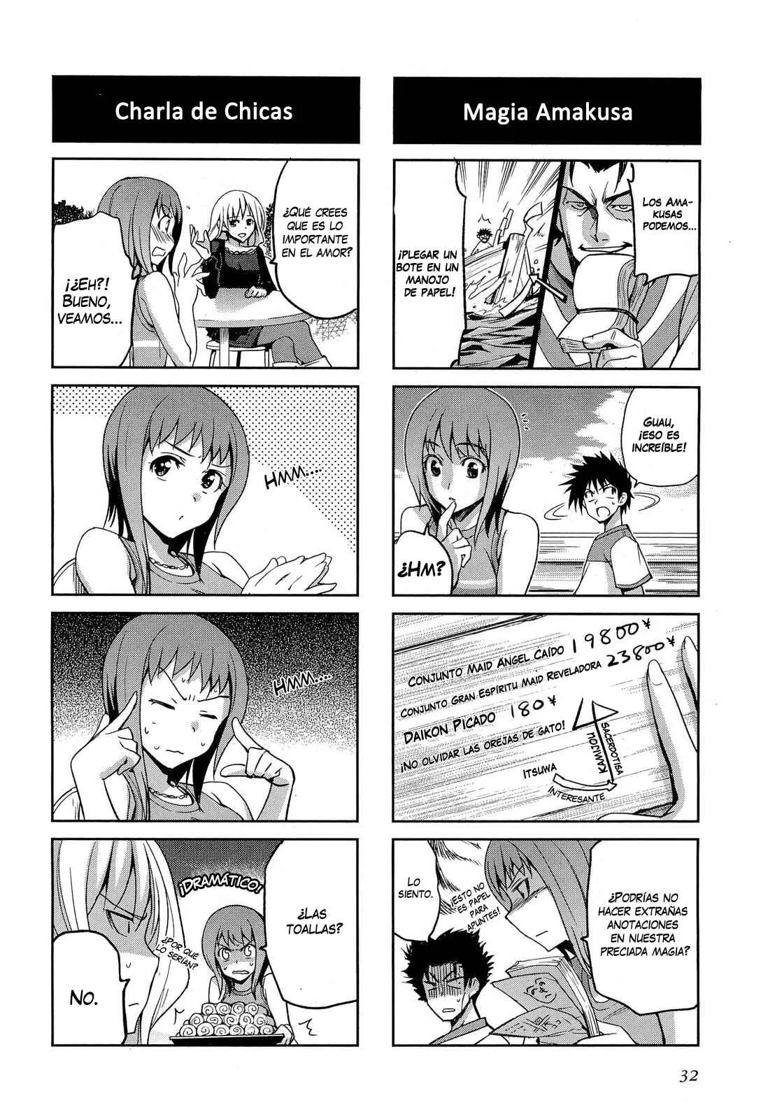 4-koma Koushiki Anthology - Toaru Kagaku no Railgun x Toaru Majutsu no Index Capítulo 4 - Page 5