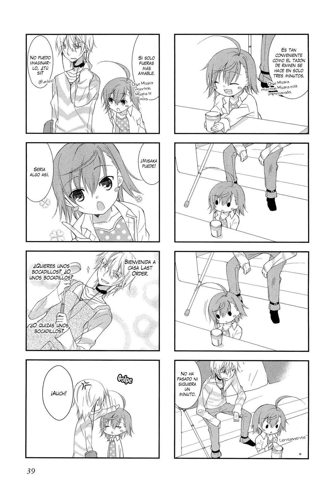 4-koma Koushiki Anthology - Toaru Kagaku no Railgun x Toaru Majutsu no Index Capítulo 5 - Page 6