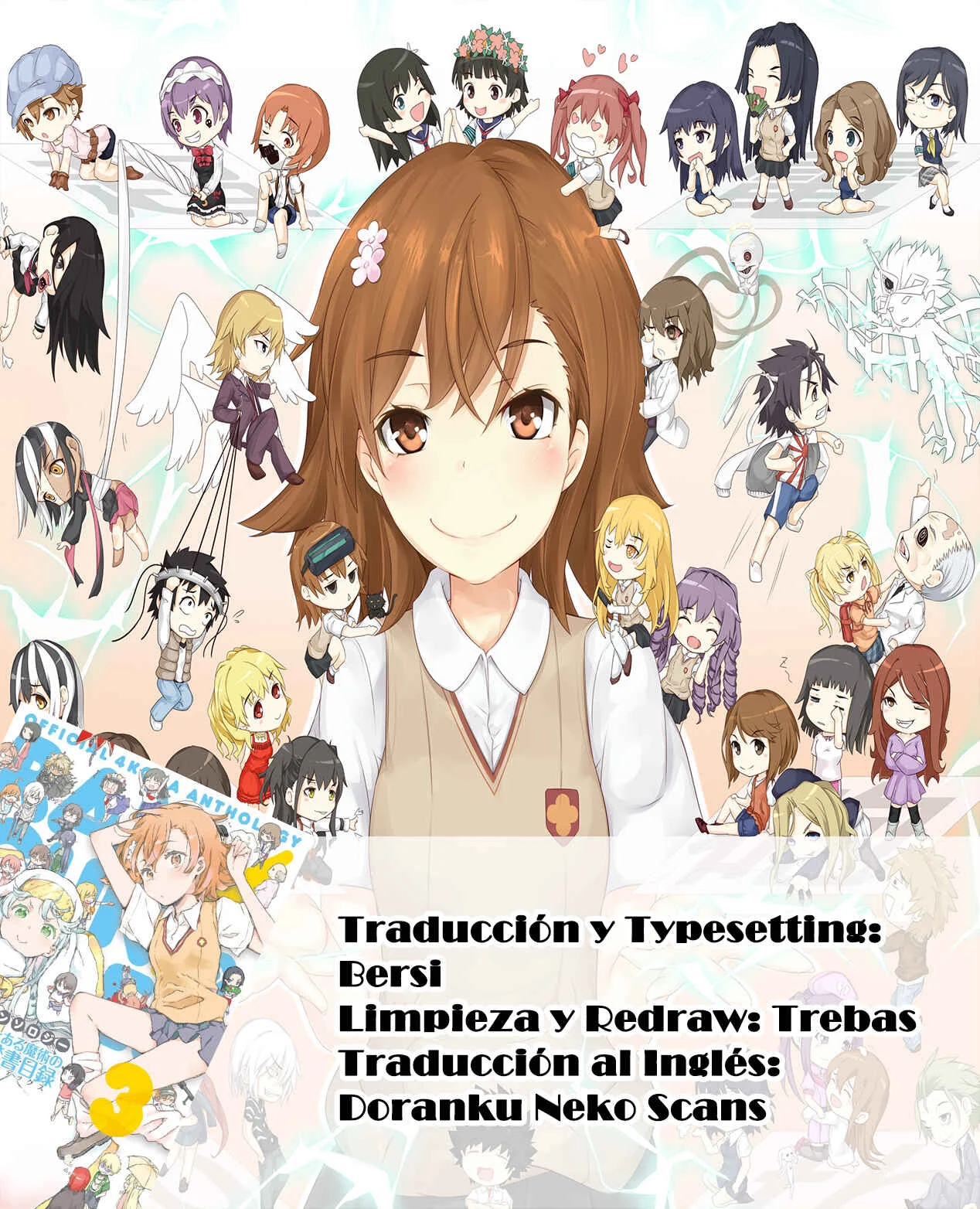 4-koma Koushiki Anthology - Toaru Kagaku no Railgun x Toaru Majutsu no Index Capítulo 5 - Page 9