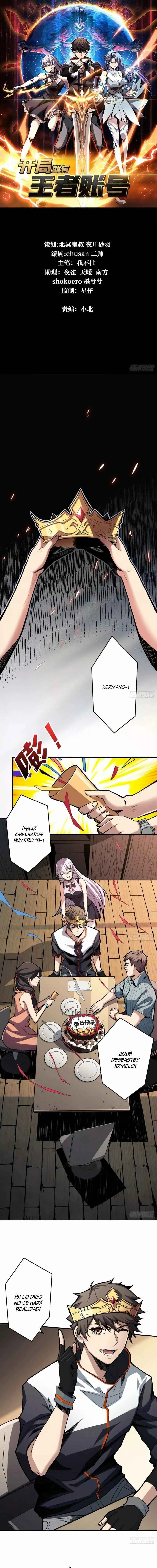 A Beginner With the Mightiest Account Capítulo 1 - Page 1