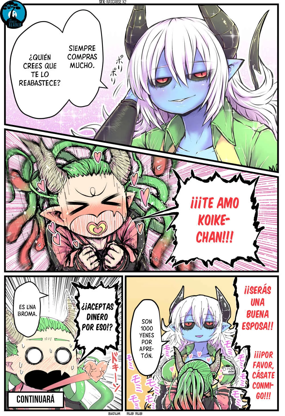 A Blue-Skinned Convenience Store Worker and Her Pals Capítulo 1 - Page 5