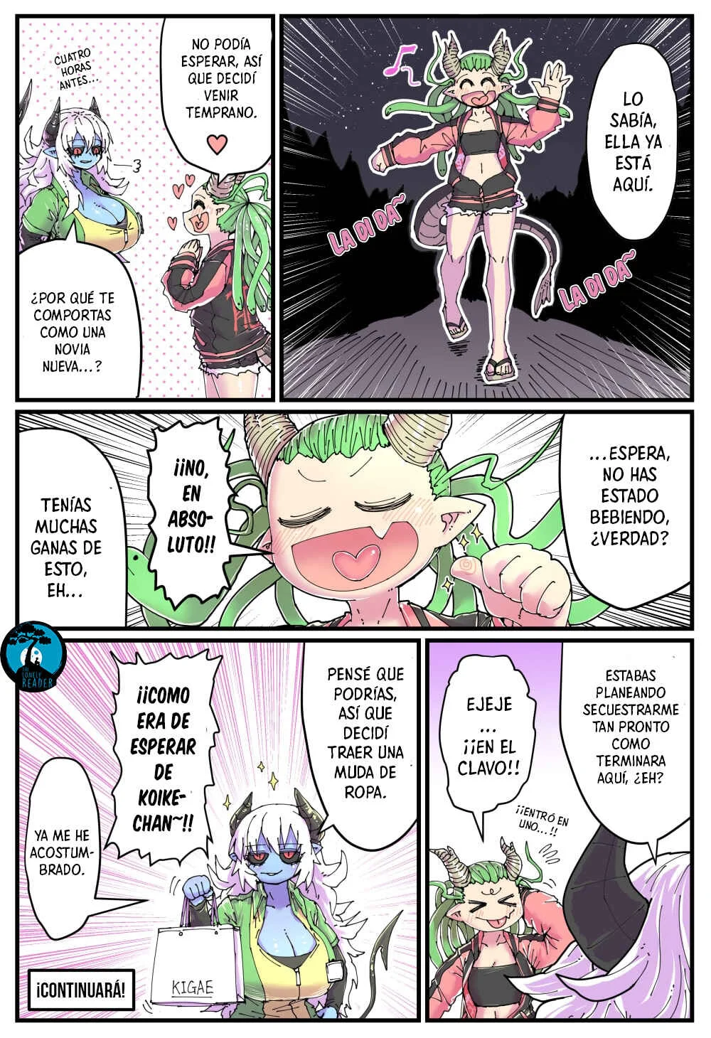 A Blue-Skinned Convenience Store Worker and Her Pals Capítulo 5 - Page 3