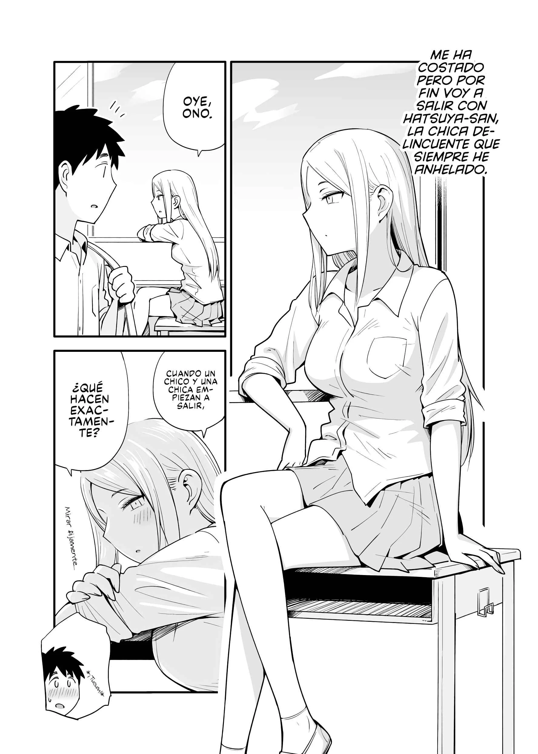 A Delinquent Girl's First Love Capítulo 1 - Page 1