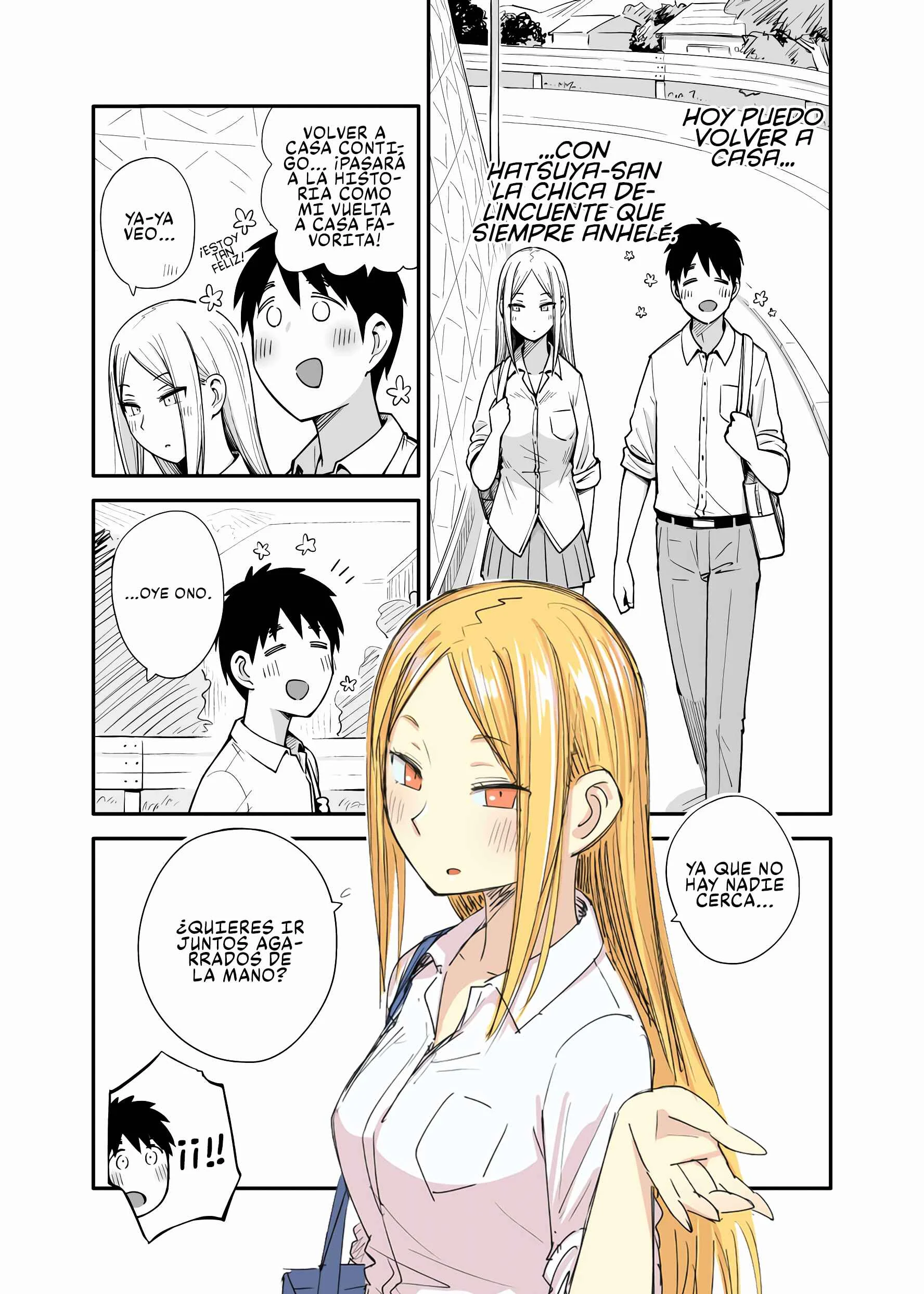A Delinquent Girl's First Love Capítulo 2 - Page 1