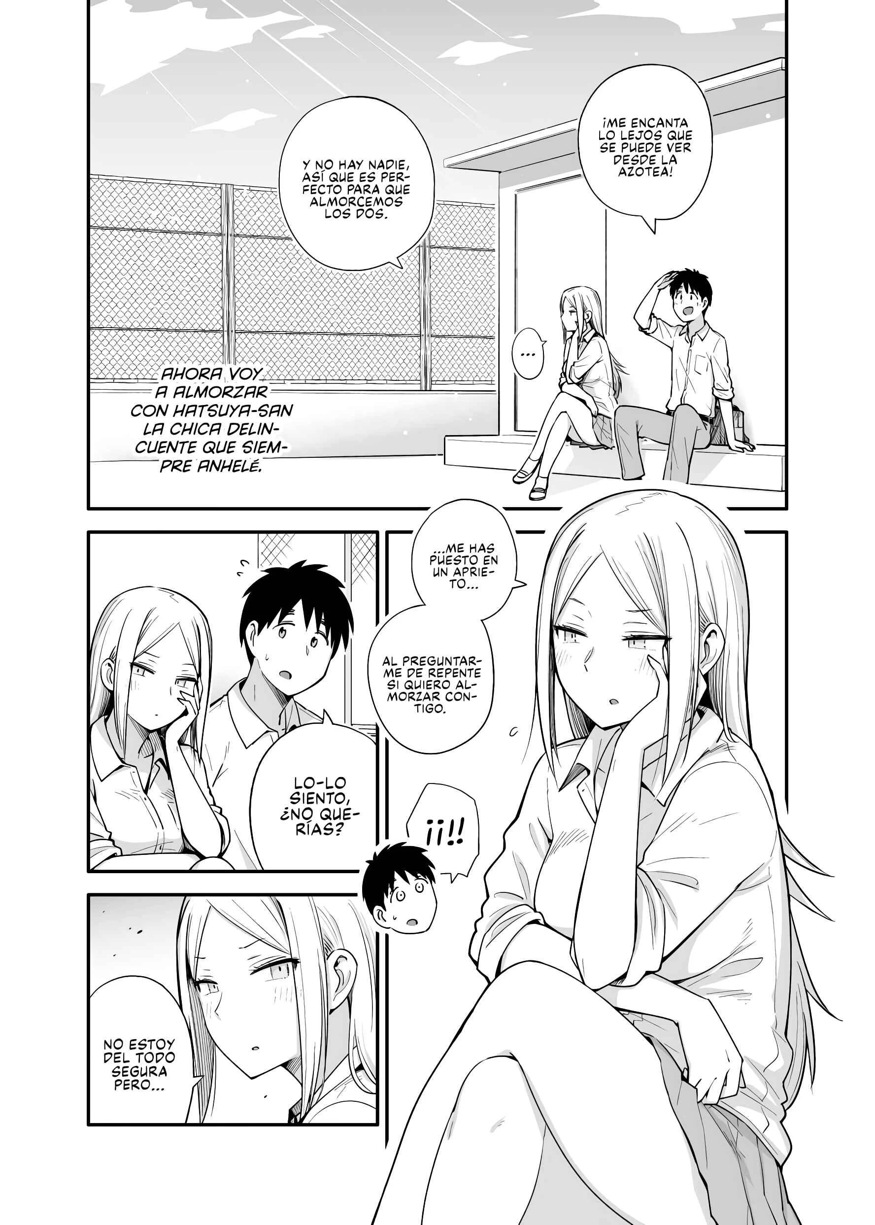 A Delinquent Girl's First Love Capítulo 4 - Page 1