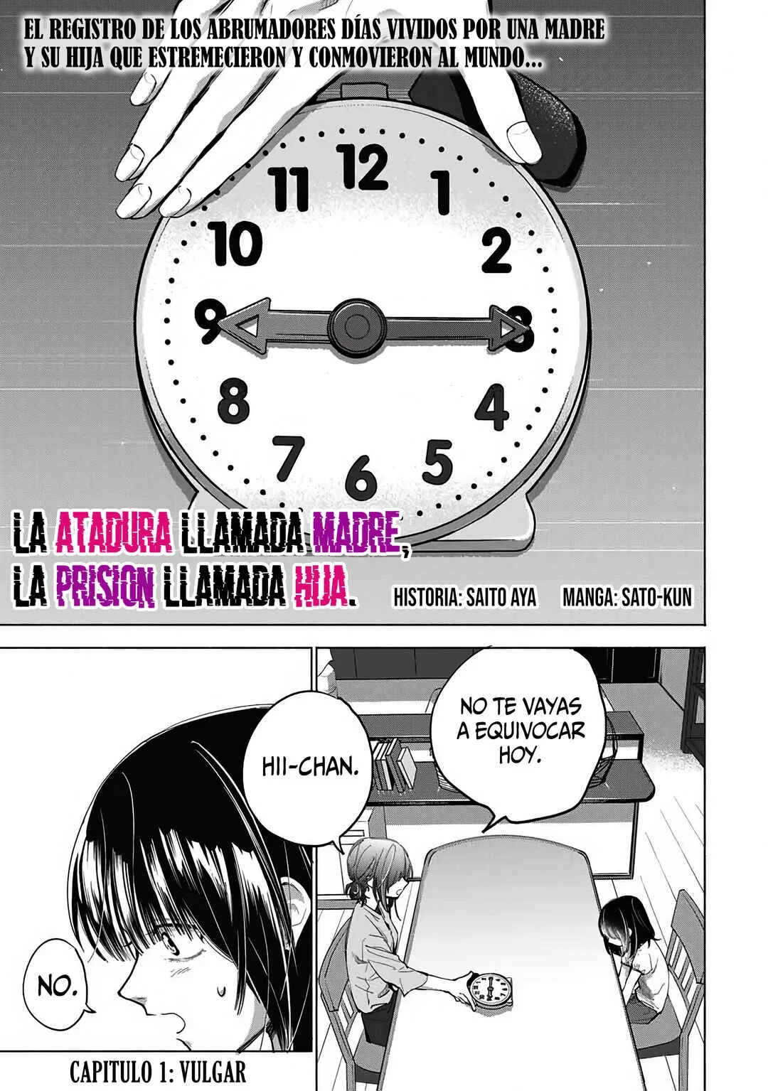 A Mother's Love, a Daughter's Prison Capítulo 1: Vulgar - Page 1